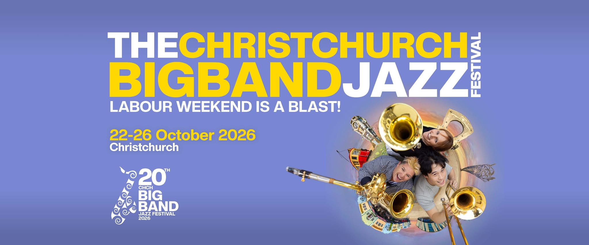 Christchurch Big Band Jazz Festival — THU 22 – MON 26 OCT