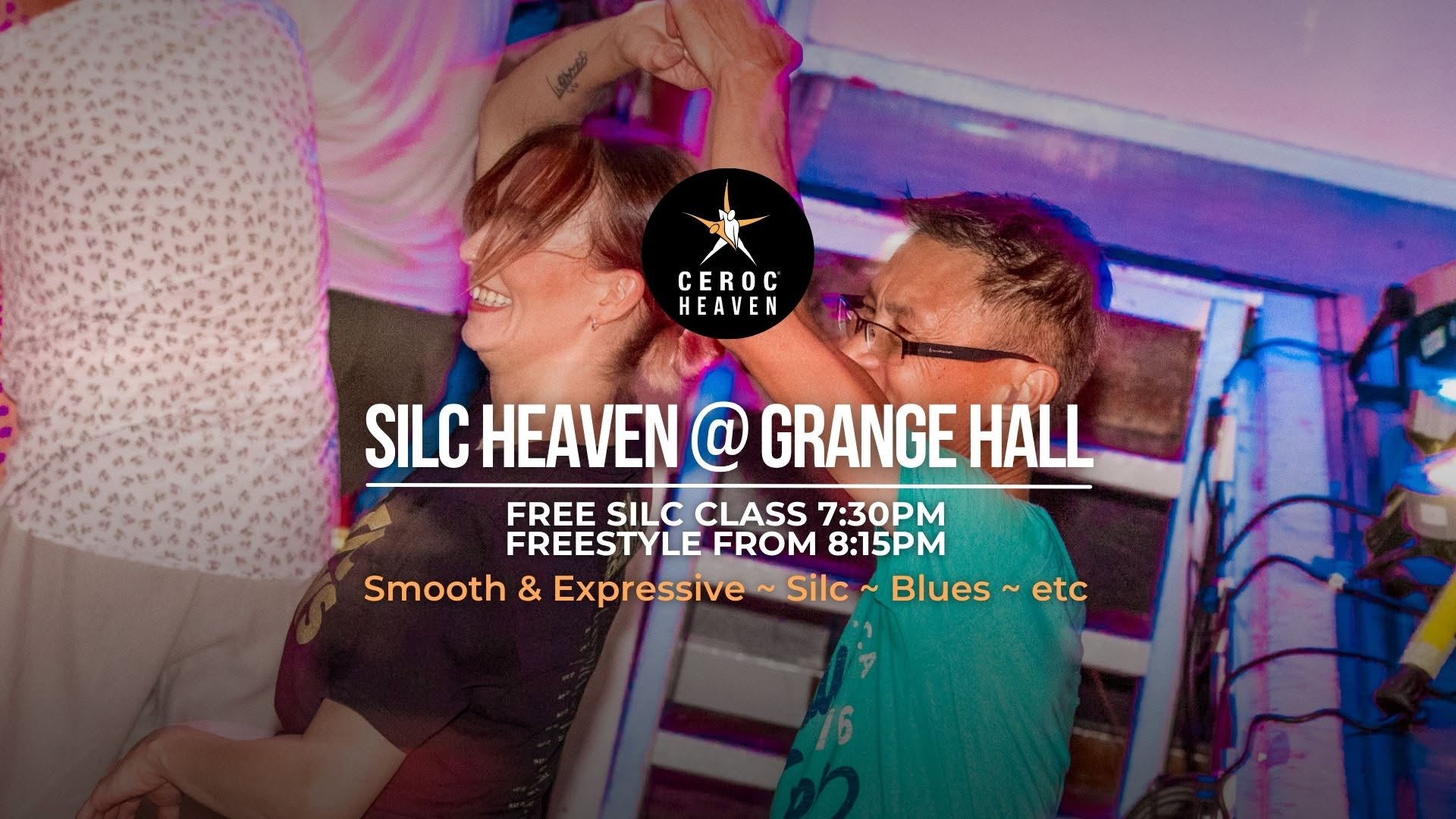 Silc Heaven @ Grange Hall Friday 2nd October — FRI 2 OCT