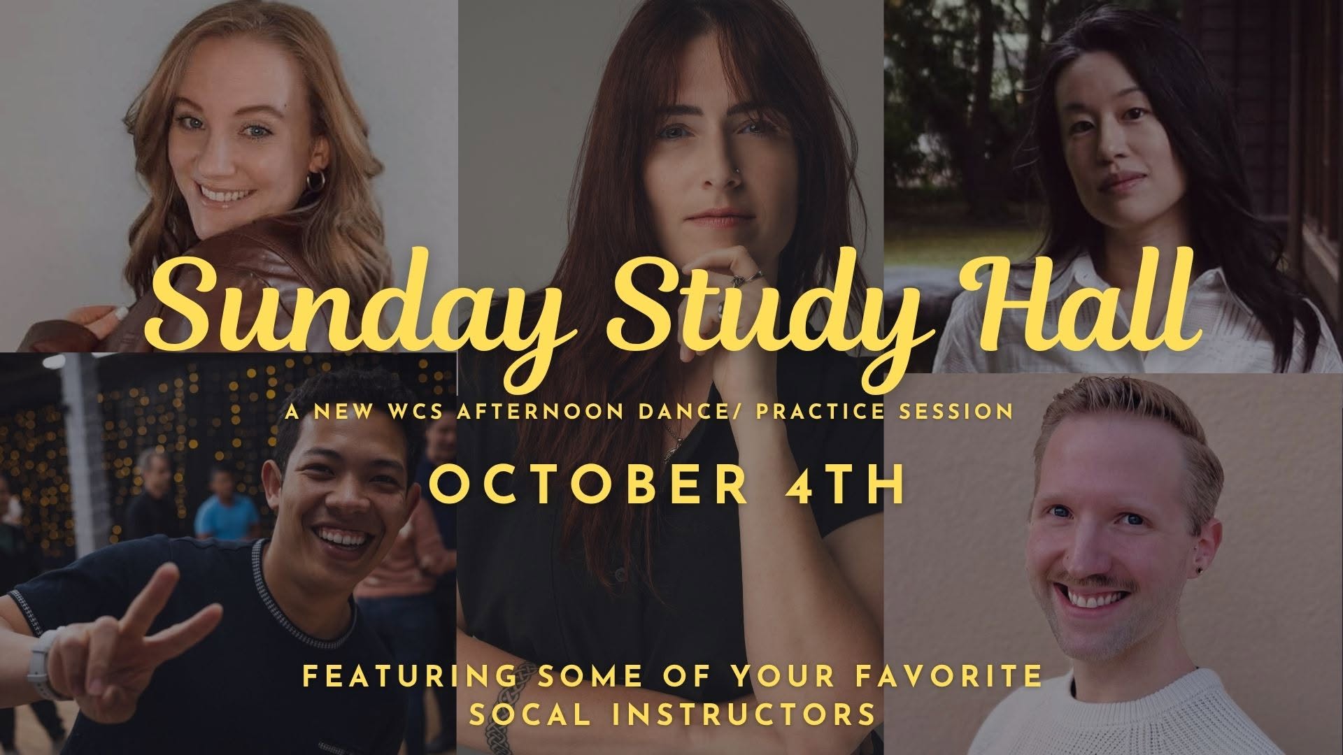 Sunday Study Hall - Oct 4th — SUN 4 OCT