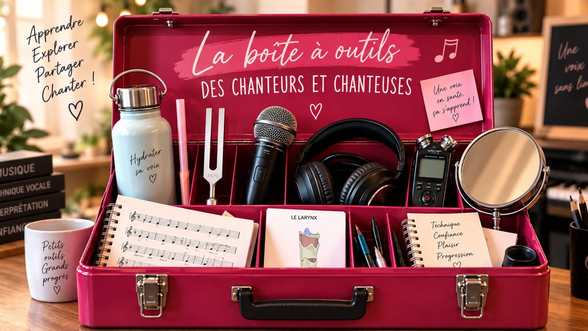 La boîte à outils des chanteuses et chanteurs — SUN 4 OCT