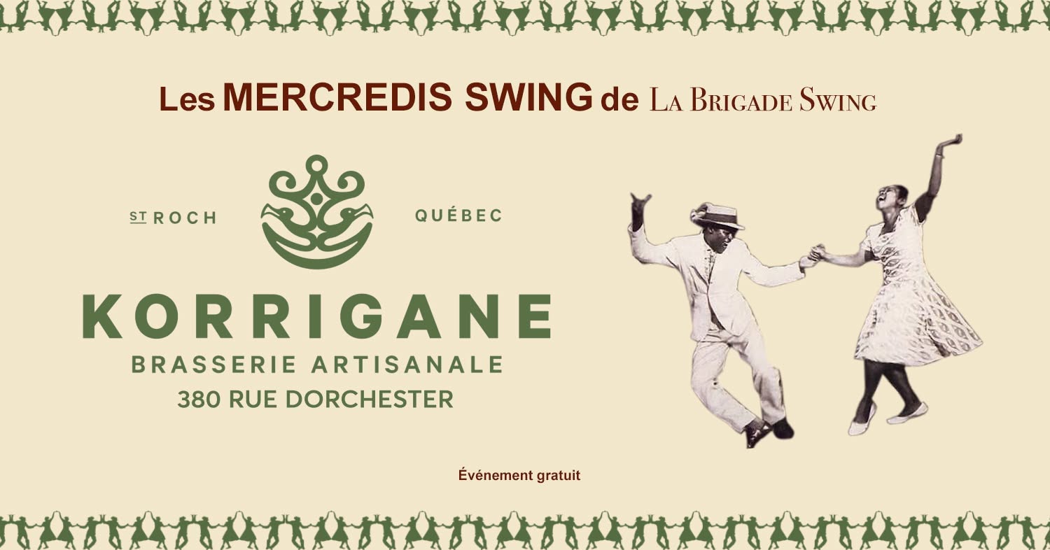 Les soirées de la Brigade Swing — THU 15 OCT