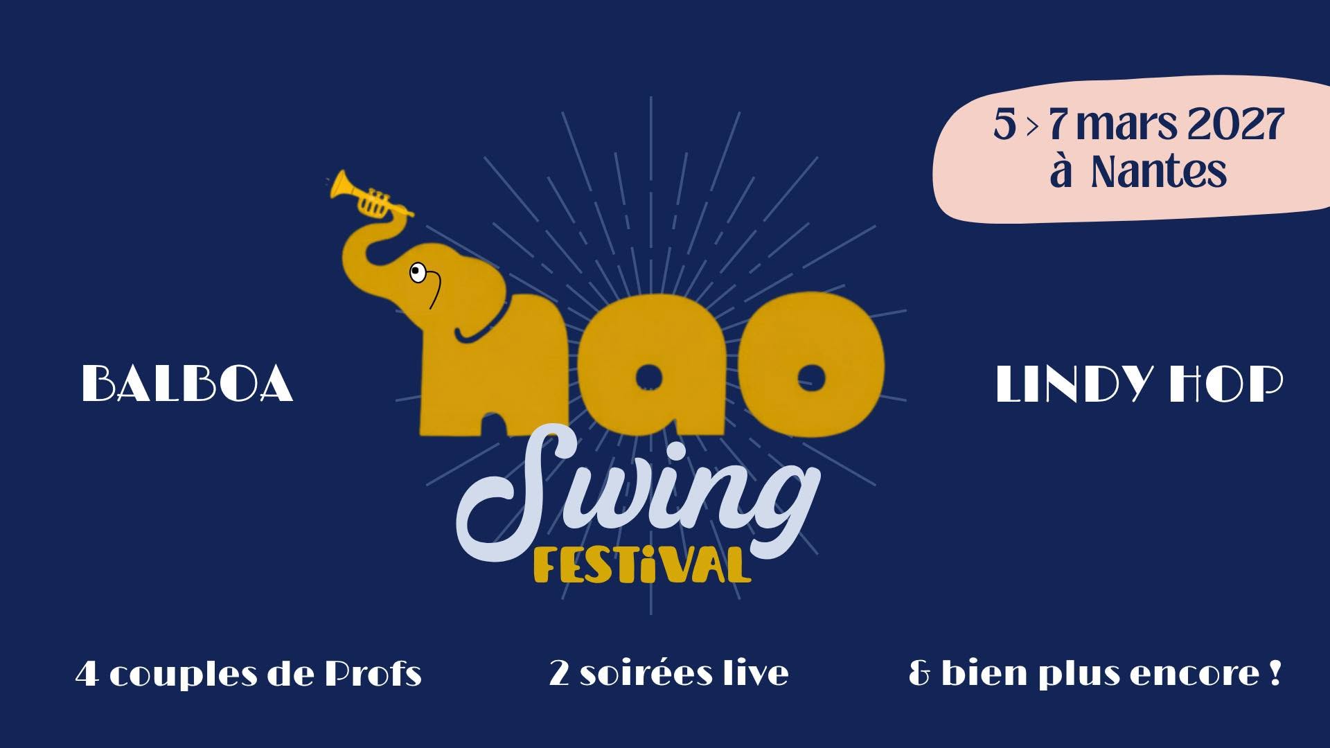 Nao Swing Festival — FRI 5 – SUN 7 MAR 2027