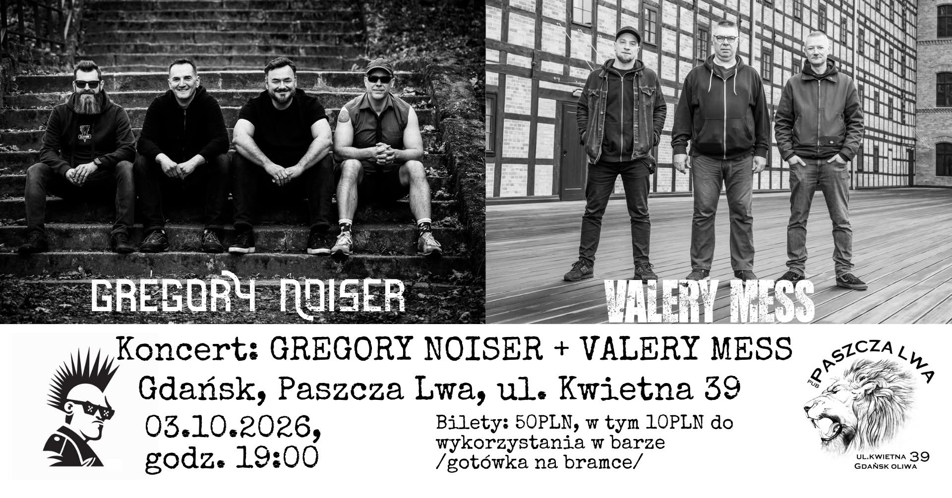 Gregory Noiser + Valery Mess / GDAŃSK — SAT 3 OCT