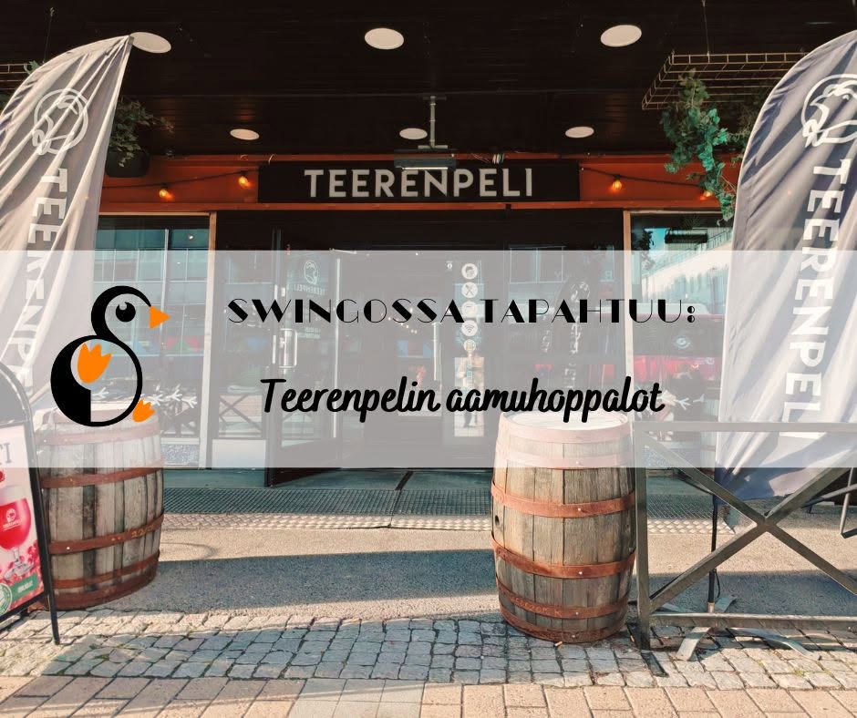 Teerenpelin aamuhoppalot! — SAT 10 OCT