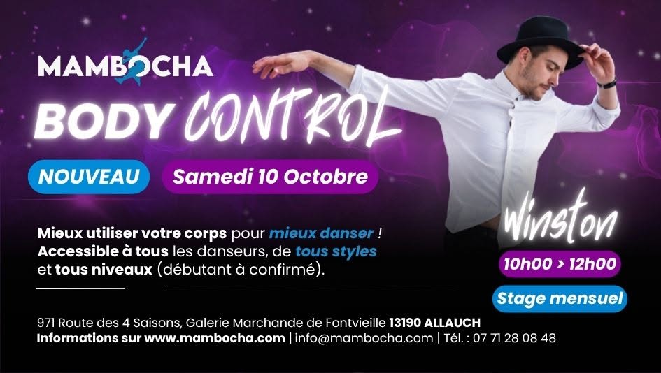 Stage Body Control — SAT 10 OCT