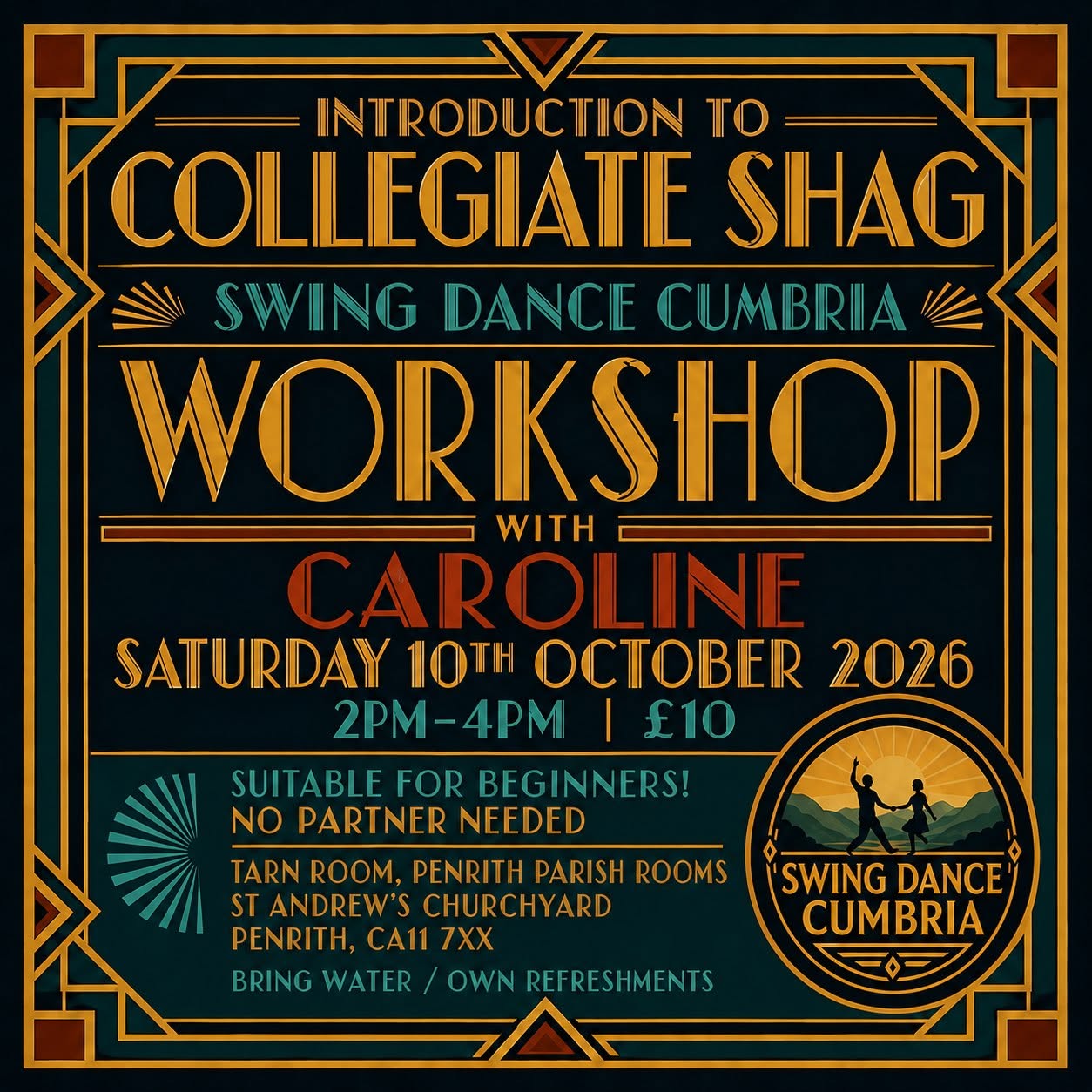 Introduction to Collegiate Shag for Beginners — SAT 10 OCT