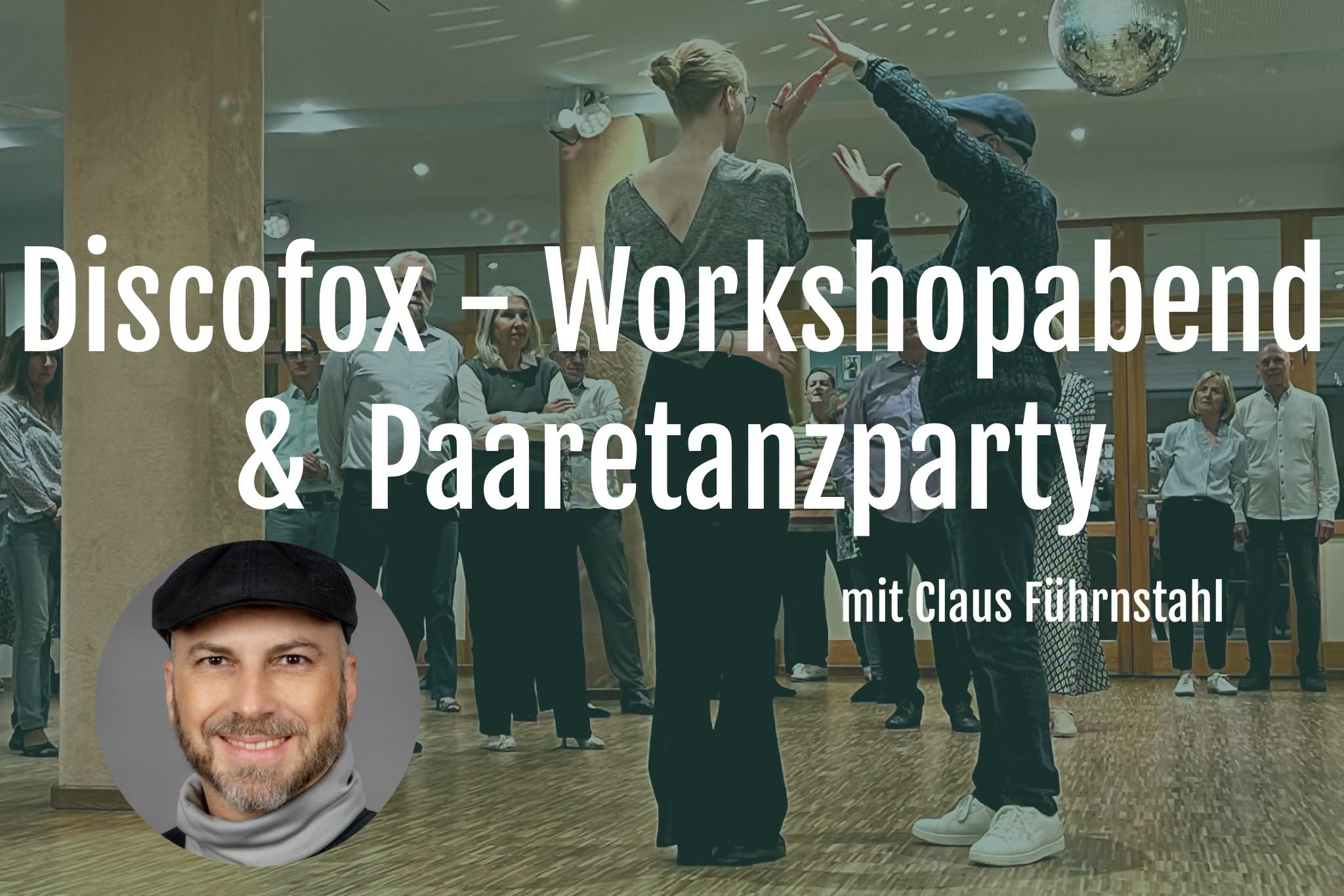 Discofox Workshop mit Paareparty — SAT 24 OCT