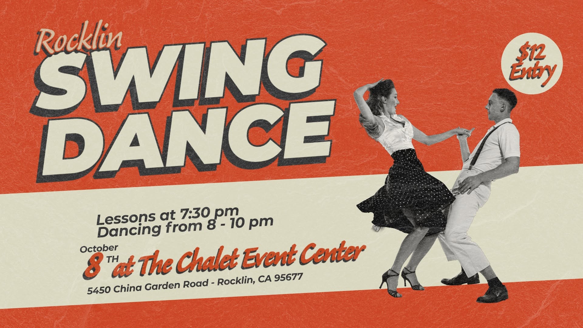 Rocklin Swings - October Edition — FRI 9 OCT