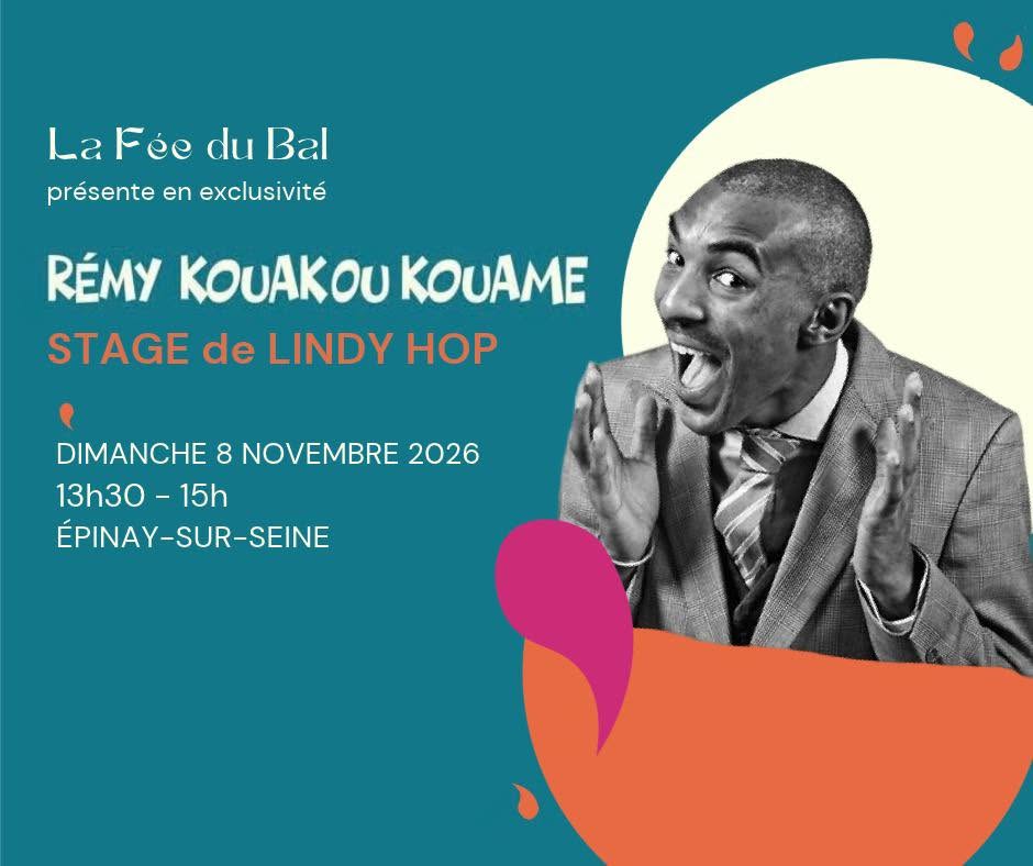 STAGE DE LINDY HOP - avec Rémy KOUAKOU KOUAME — SUN 8 NOV