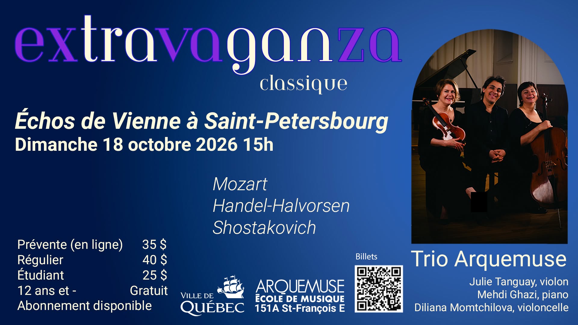 Échos de Vienne à Saint-Pétersbourg — SUN 18 OCT