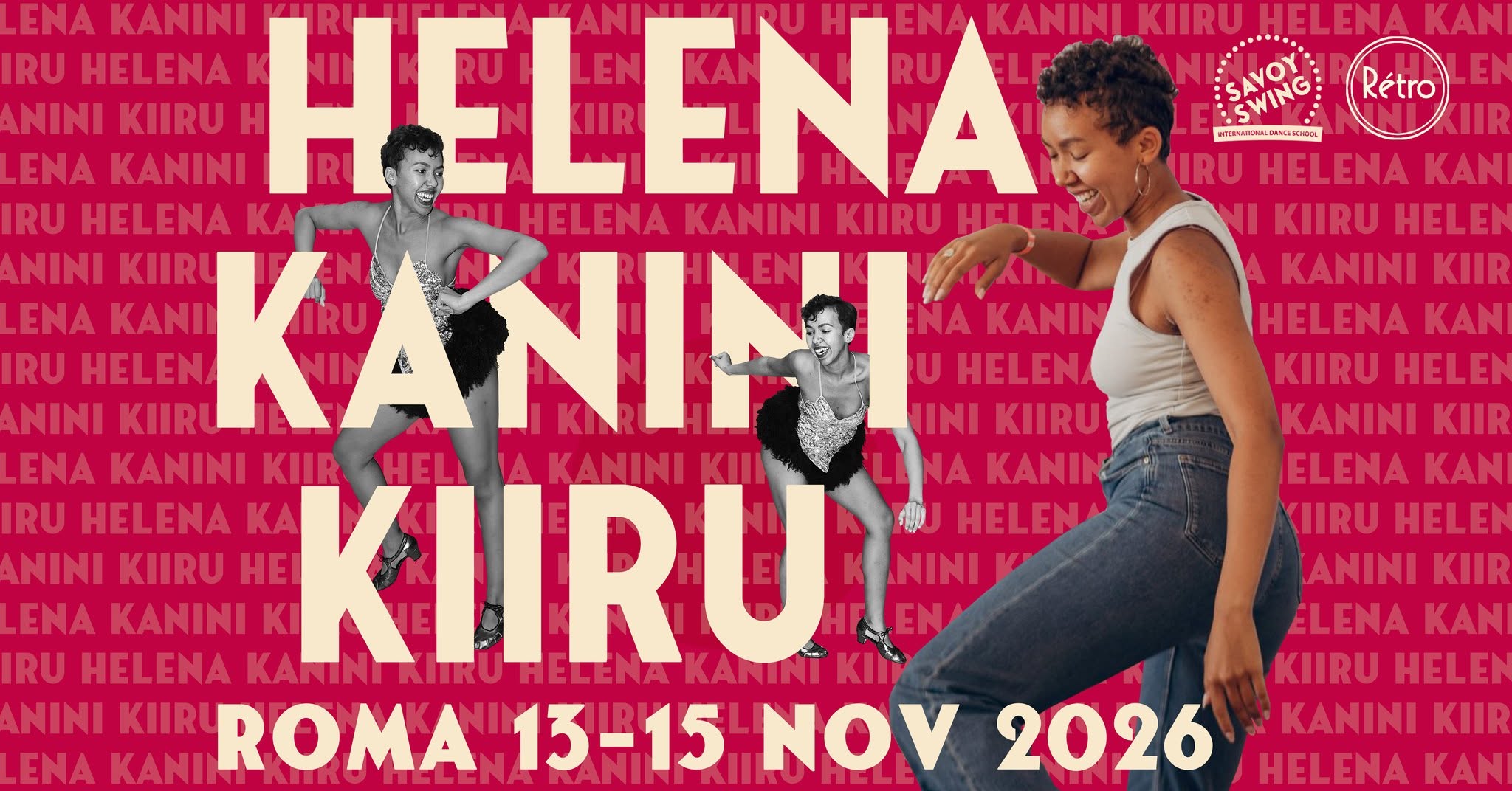 HELENA KANINI KIIRU a Roma — SAT 14 – SUN 15 NOV