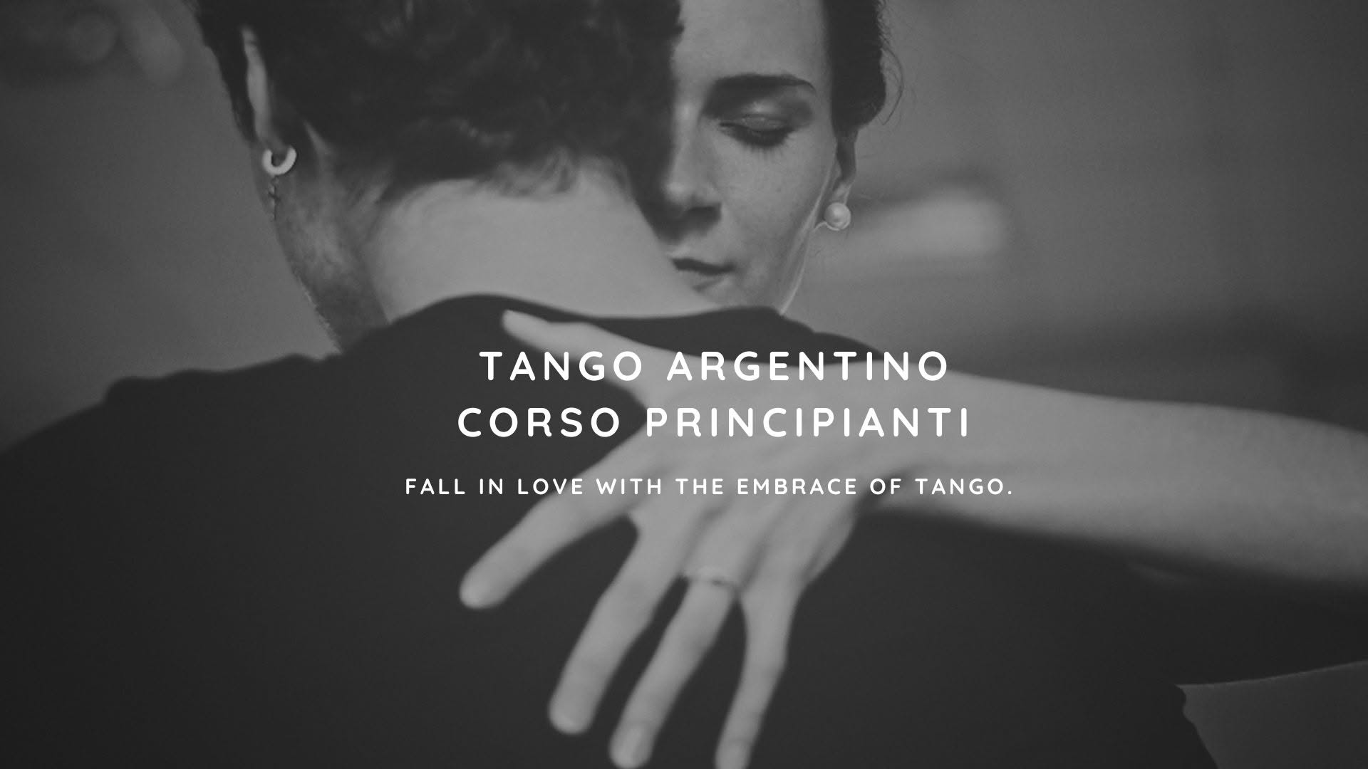 Tango - corso principianti β MON 28 SEP β MON 5 OCT