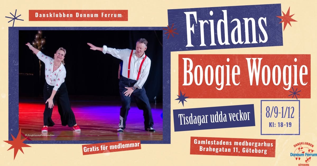 Fridans Boogie Woogie 📻 — TUE 6 OCT