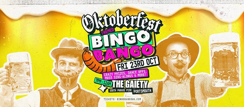 BINGO BANGO - OKTOBEREST THEMED BINGO PARTY. — FRI 23 OCT