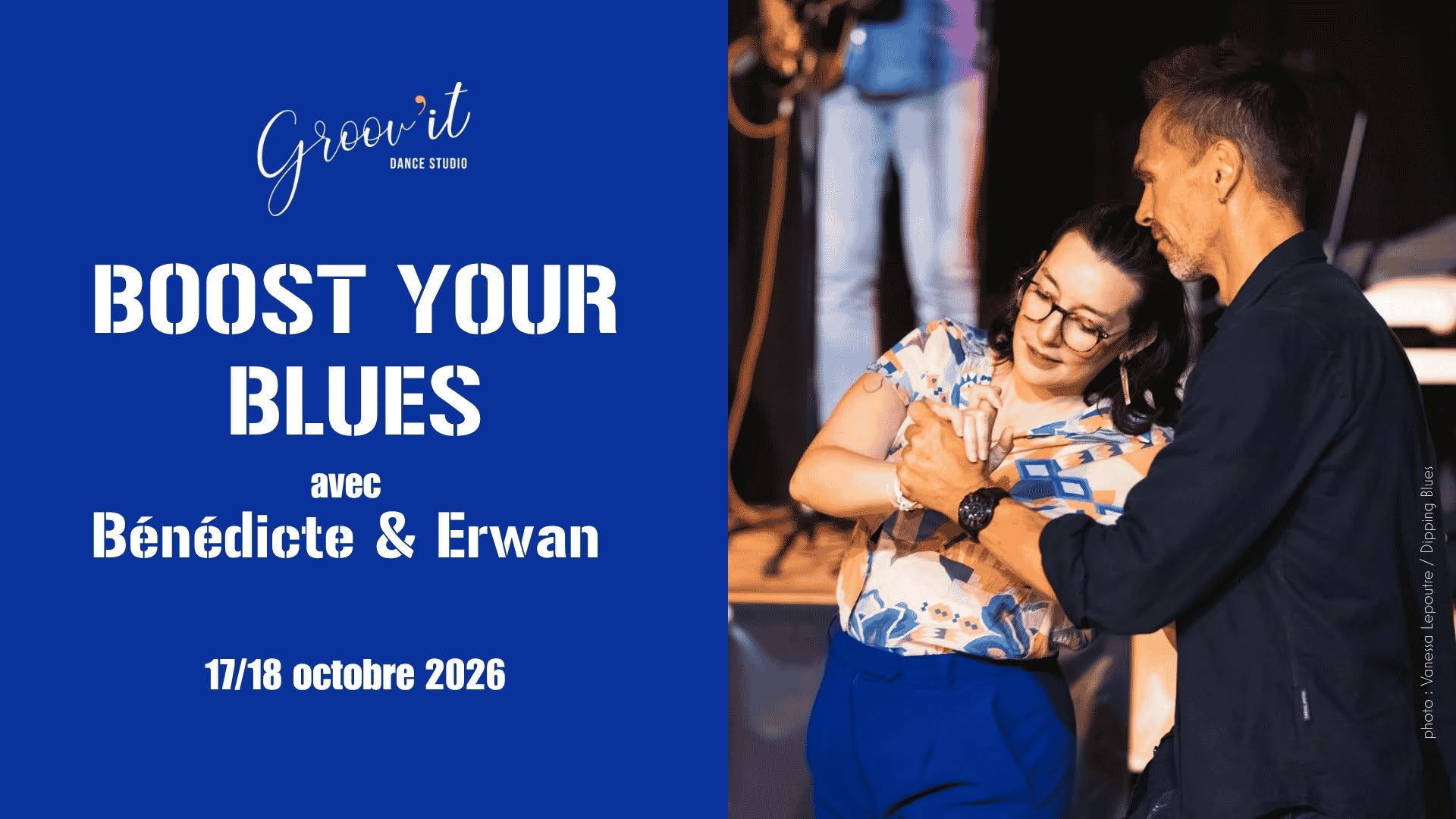 Boost Your Blues avec Erwan & Bénédicte — SAT 17 – SUN 18 OCT