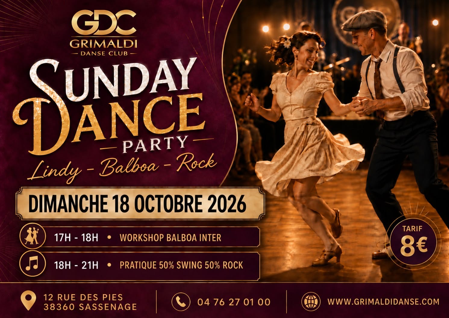 Sunday Dance Party — SUN 18 OCT