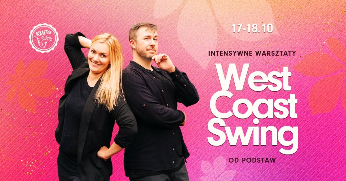Intensywny weekendowy kurs West Coast Swing od podstaw 🩷💛 | 17-18 października — SAT 17 – SUN 18 OCT