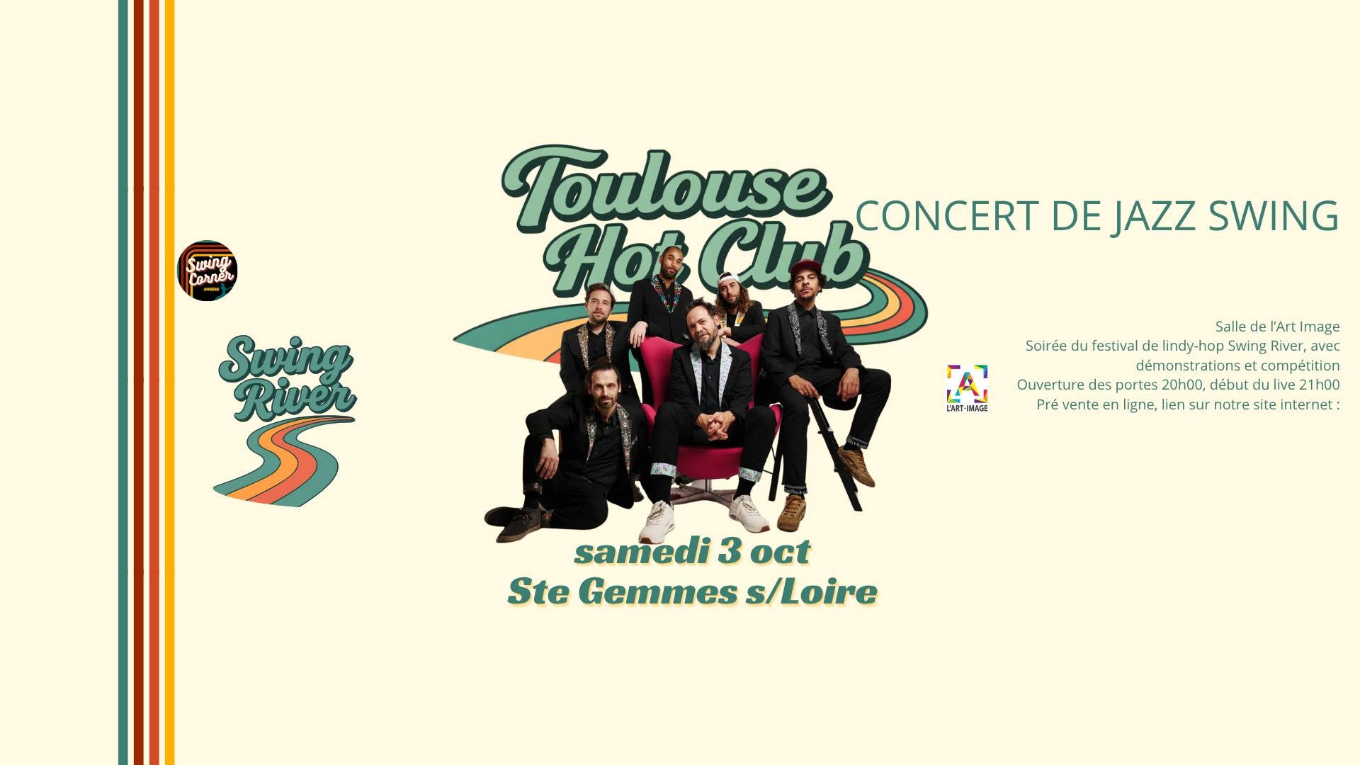Concert Jazz swing TOULOUSE HOT CLUB — SAT 3 OCT