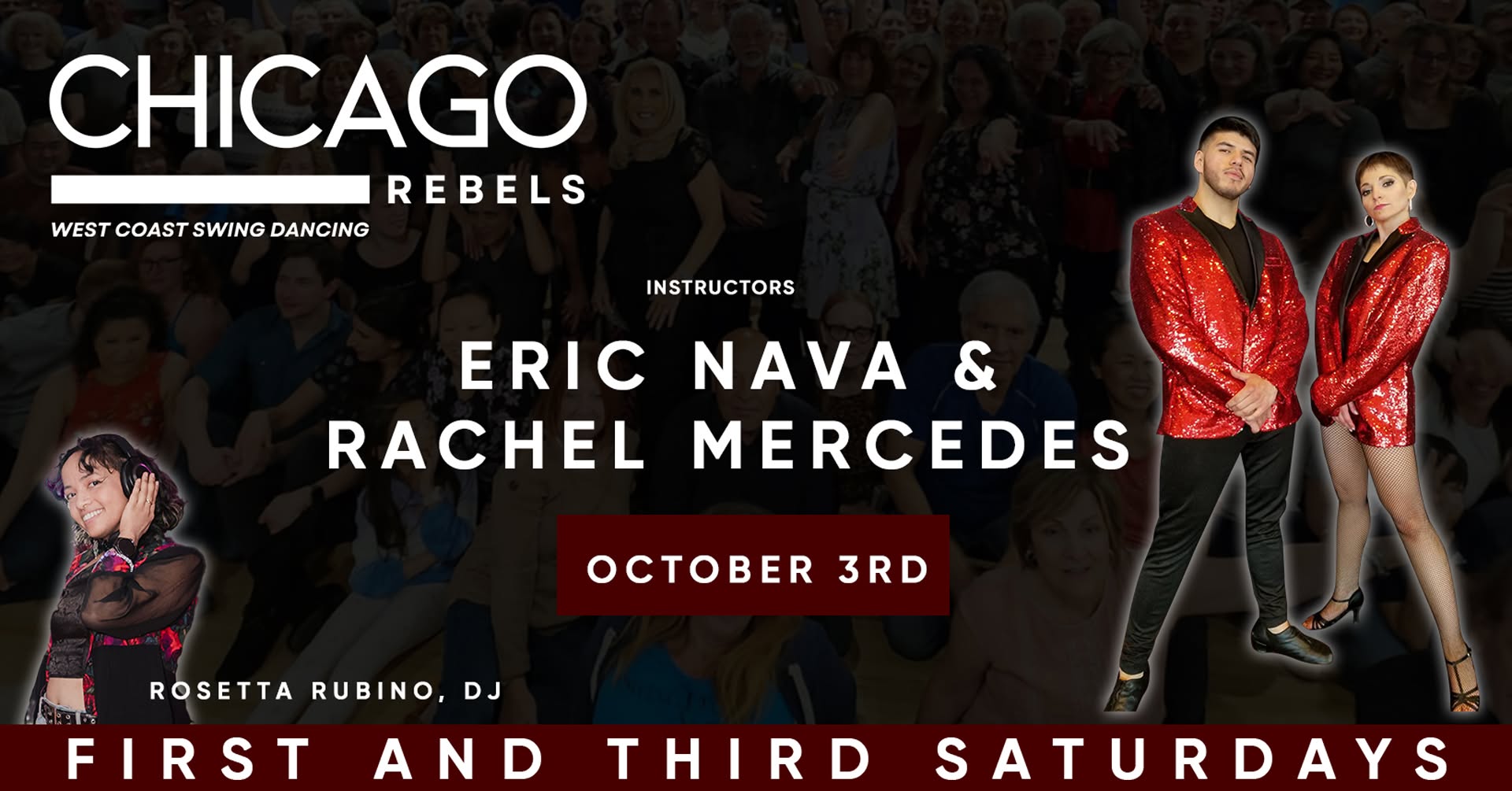 UCWDC COUNTRY MASTERS CHAMPIONS ERIC & RACHEL TEACH TWO-STEP AND ROSETTA SPINS THE TUNES! β SUN 4 OCT