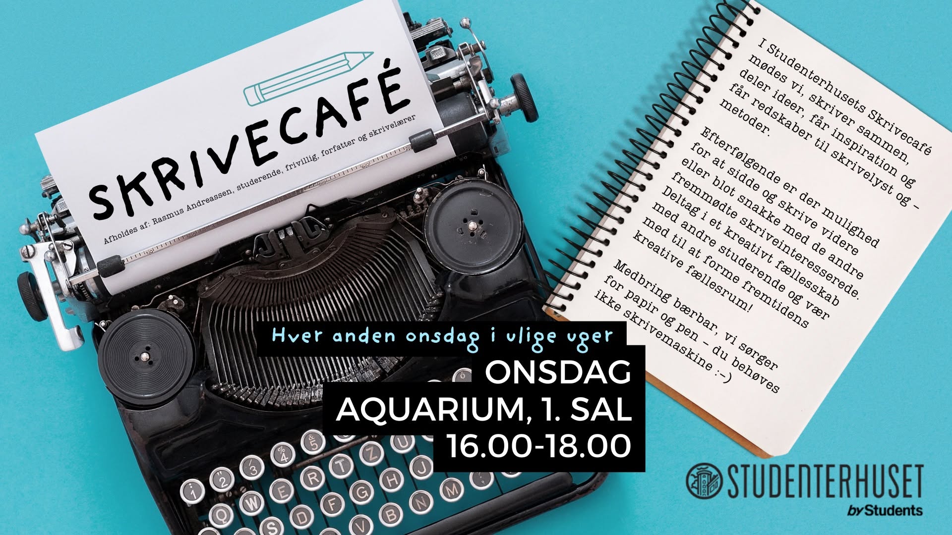 Skrivecafé — WED 7 OCT
