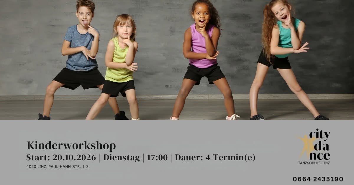 Kinderworkshop — TUE 20 OCT