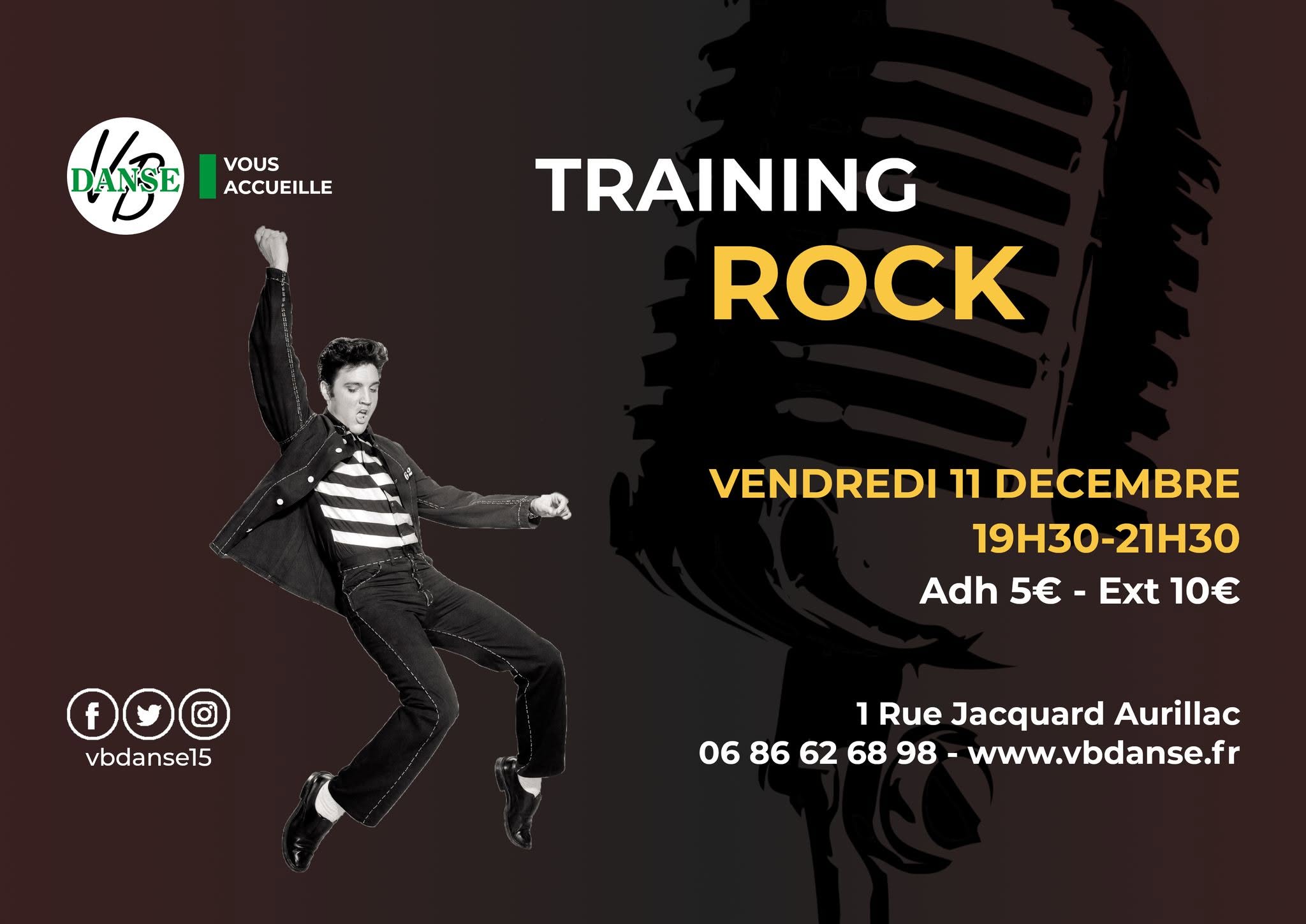 Training ROCK — FRI 11 DEC