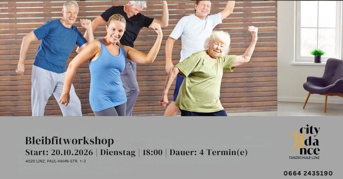 Bleibfitworkshop — TUE 20 OCT