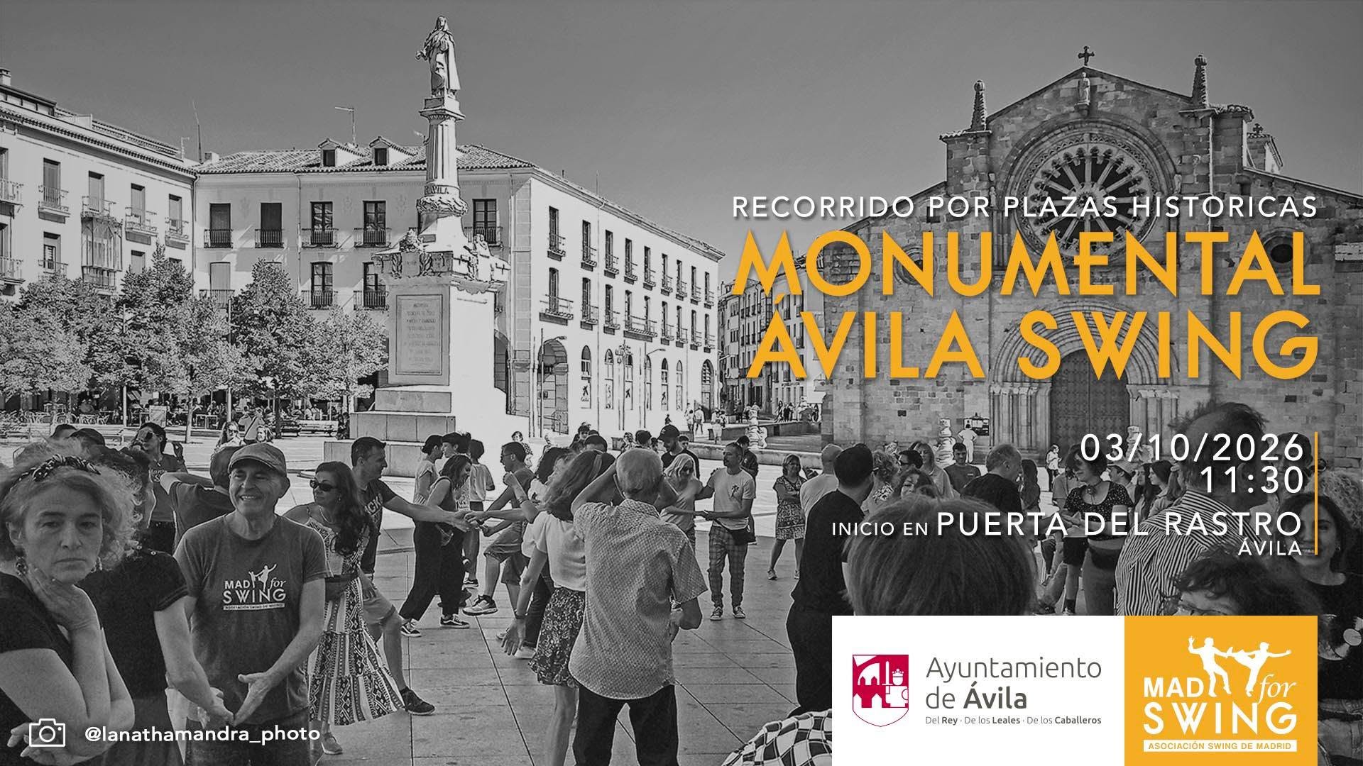 CANCELADO Monumental Ávila Swing — SAT 3 OCT