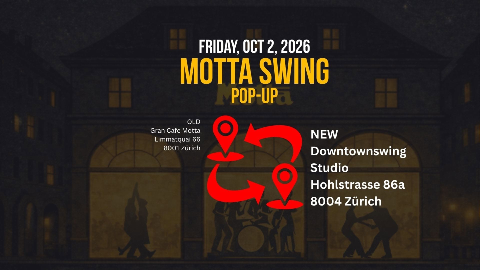 MOTTA SWING • Pop-Up 📍 Downtownswing Studio — FRI 2 OCT