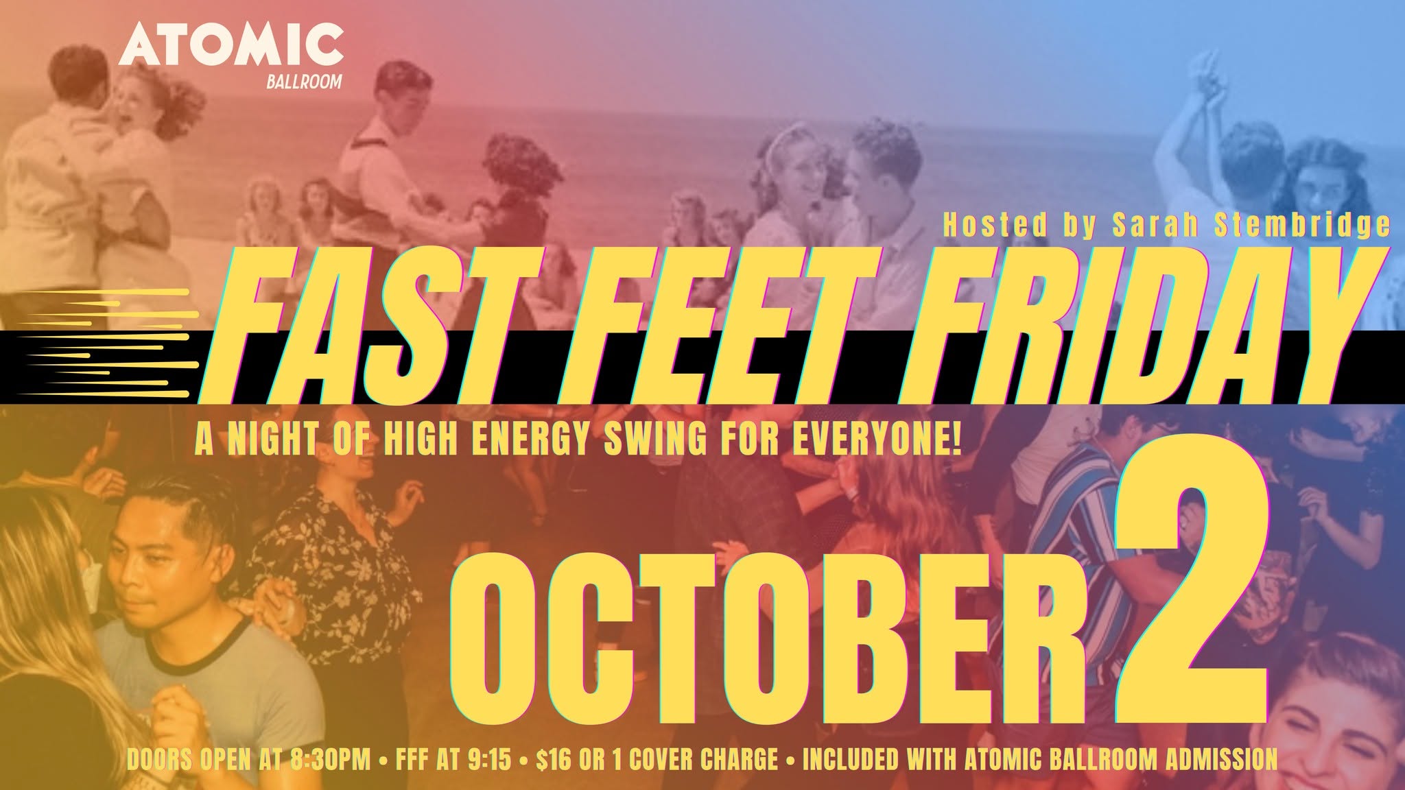 FAST FEET FRIDAY: October 2, 2026 — SAT 3 OCT