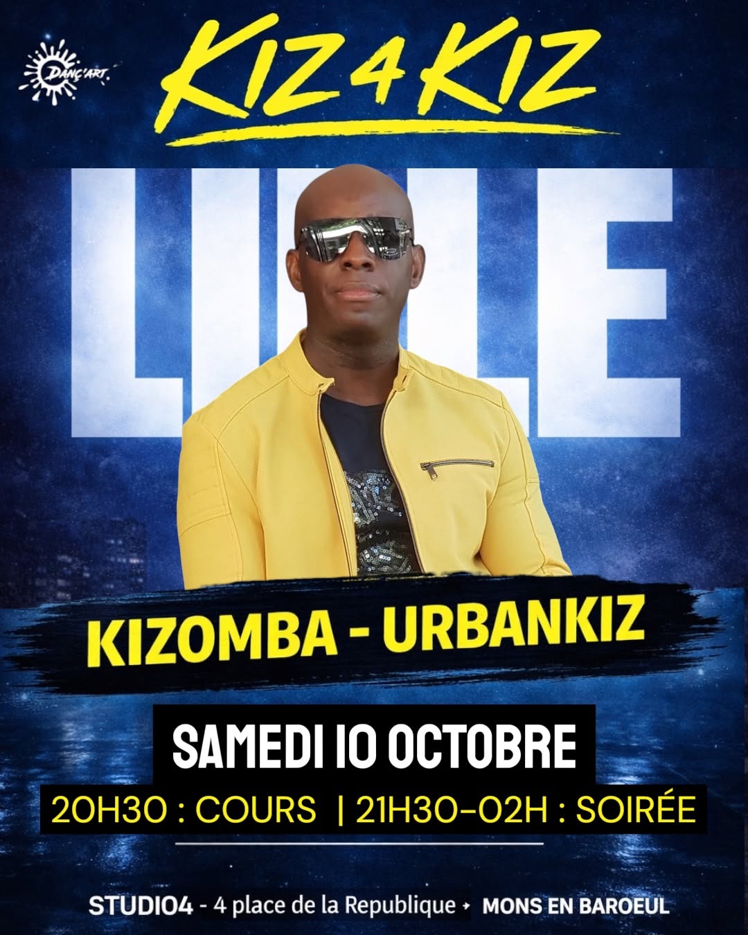KIZ 4 KIZ - cours + soirée - LILLE — SAT 10 – SUN 11 OCT