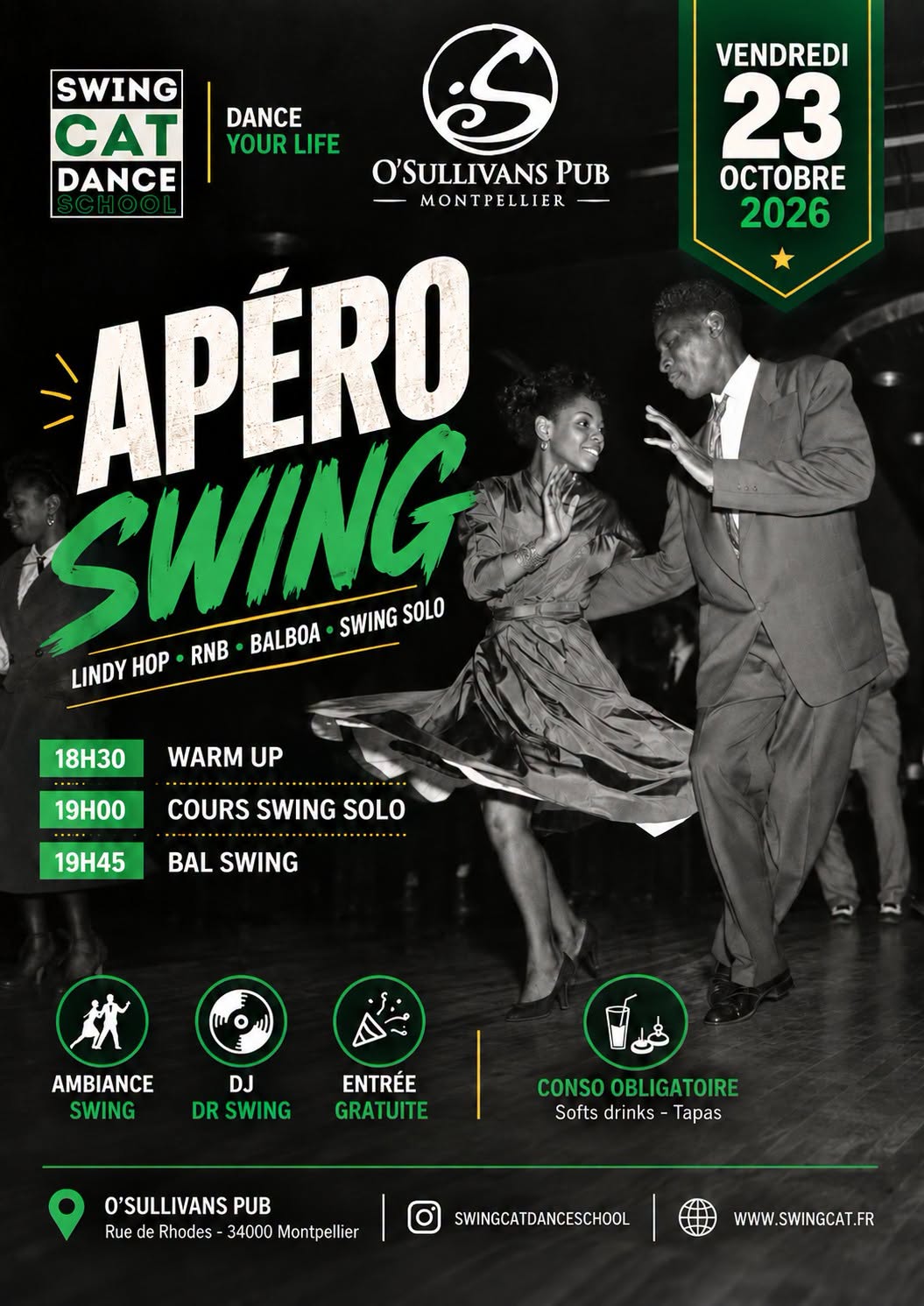 Apéro Swing — FRI 23 OCT