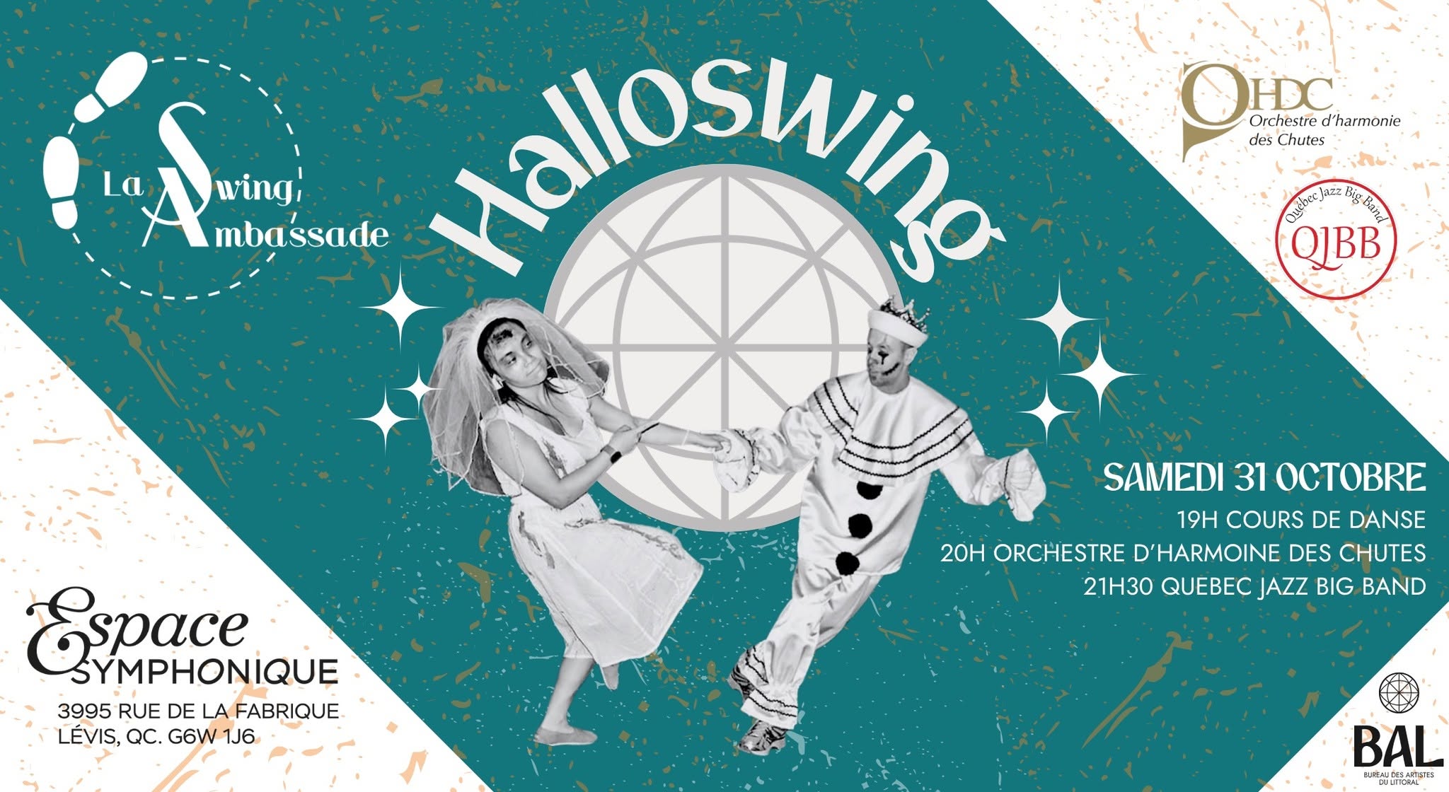 HALLOSWING 2026 à l'ESPACE SYMPHONIQUE — SAT 31 OCT