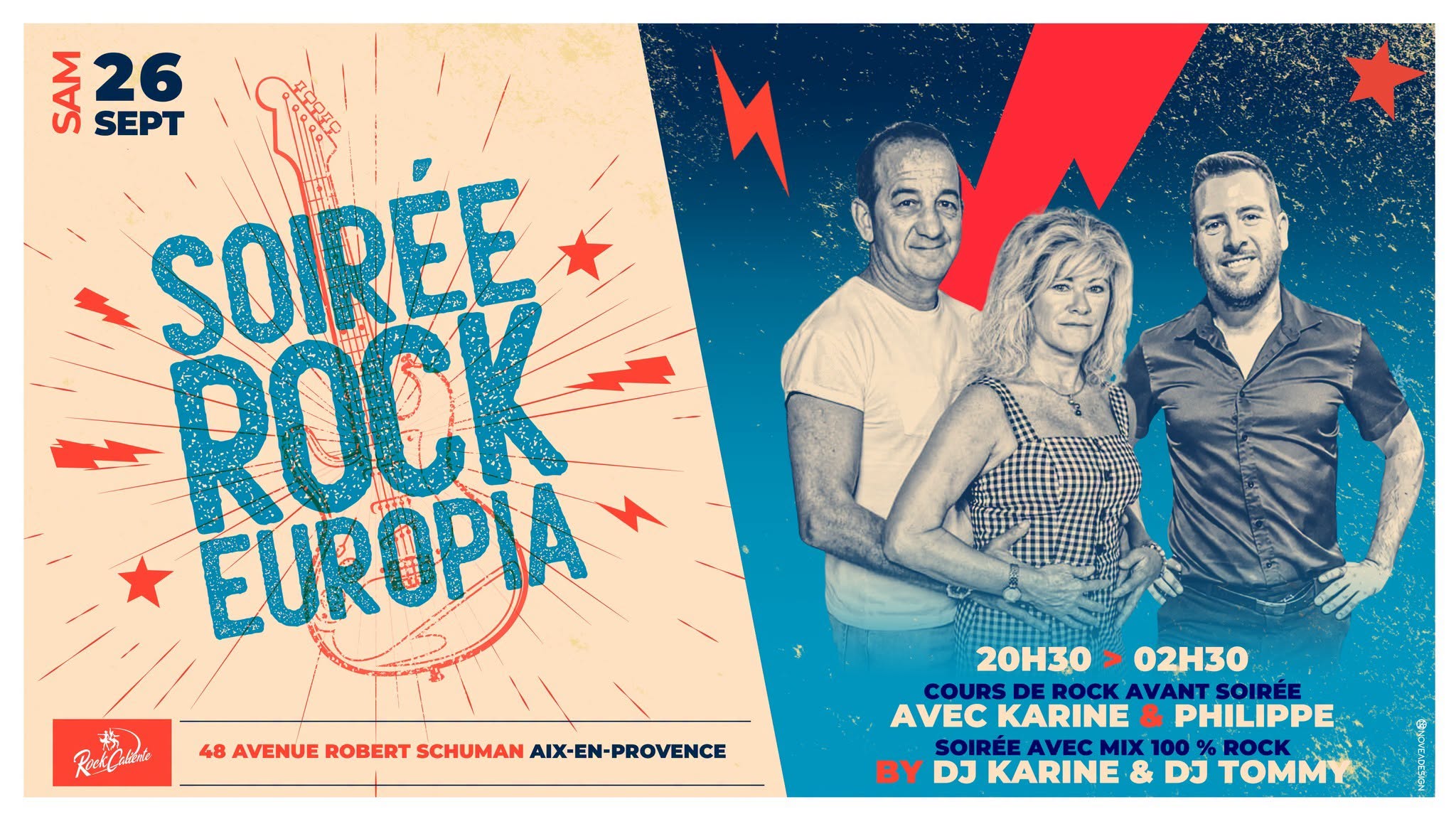 Soirรฉe Rock ร Europia โ FRI 30 โ SAT 31 OCT