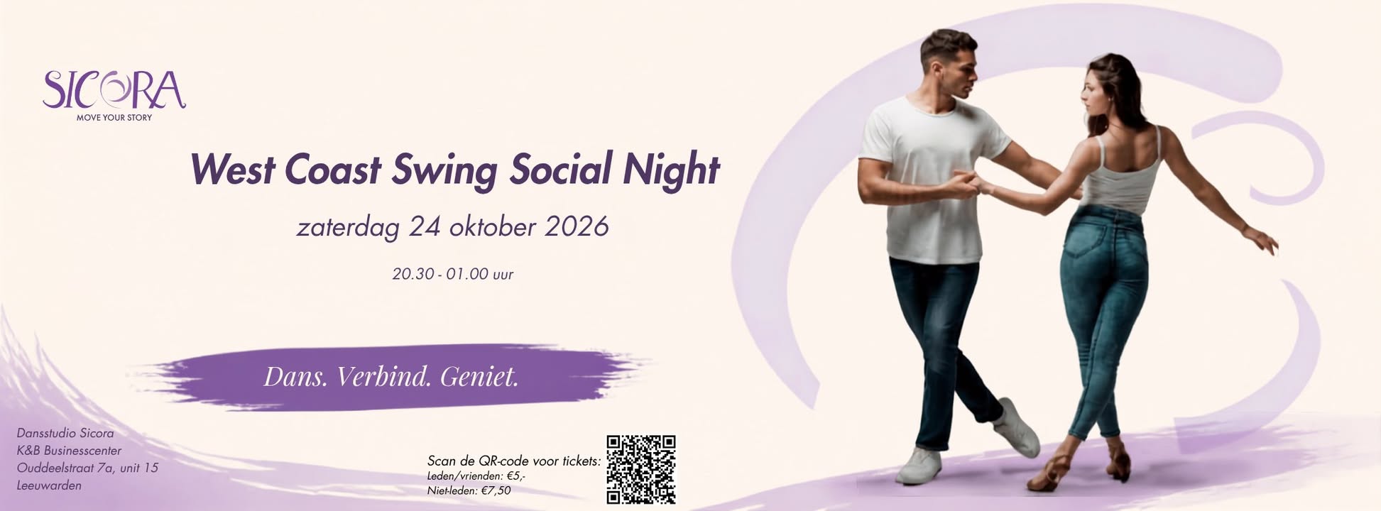 West Coast Swing Social Night — SAT 24 OCT