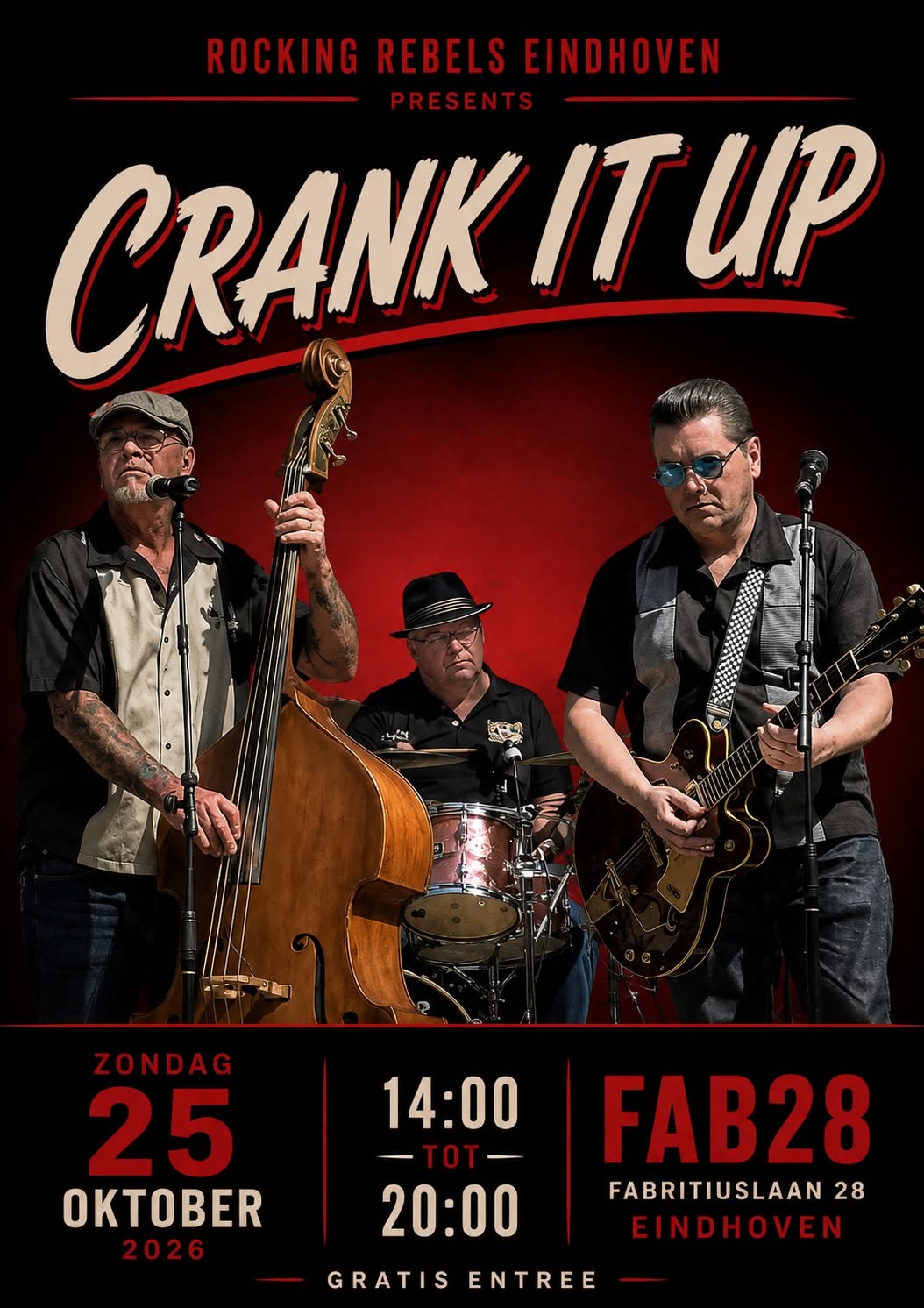 Crank It Up - Rock n Roll β SUN 25 OCT