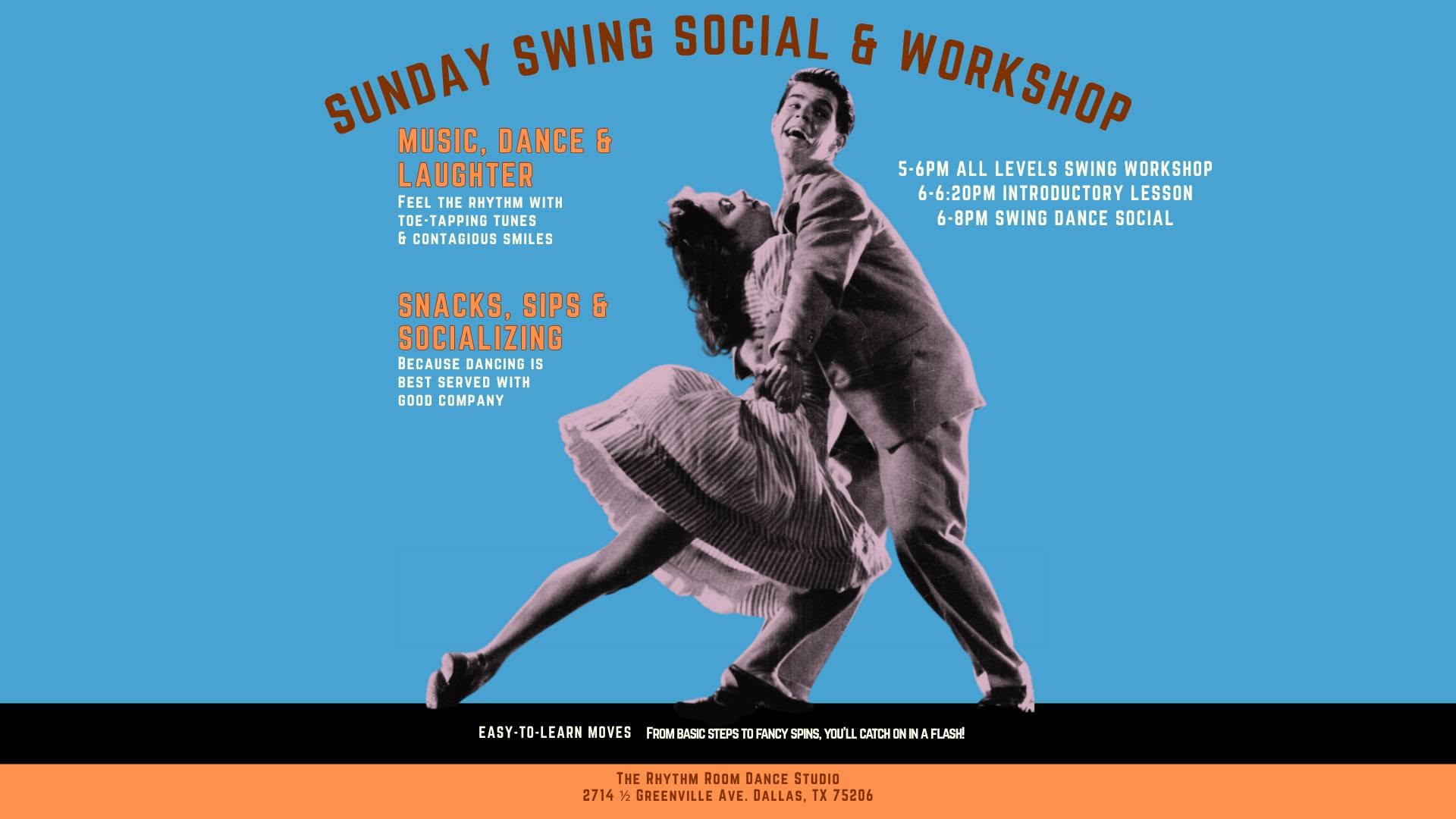 Sunday Swing Social — SUN 25 – MON 26 OCT
