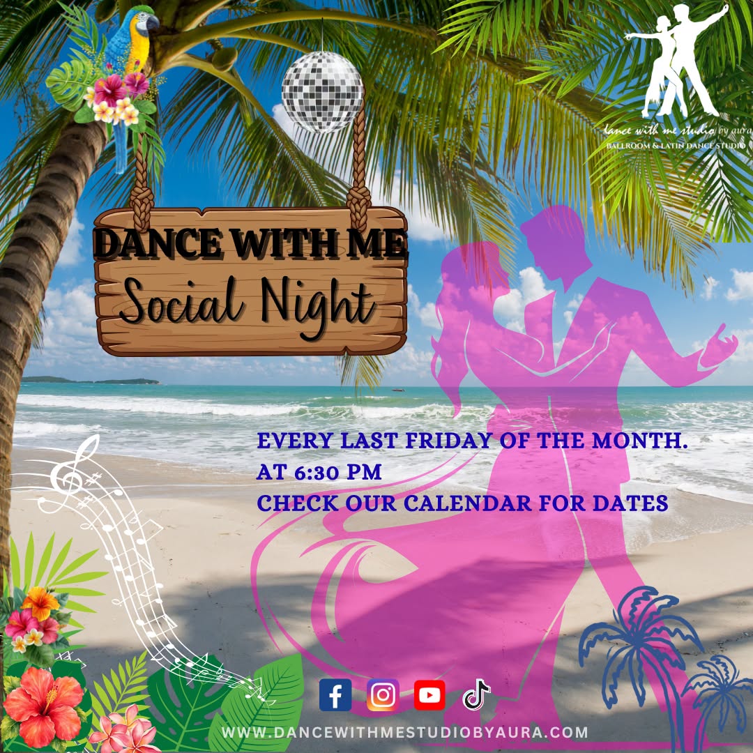 Dance with Me Studio Social Night — FRI 30 – SAT 31 OCT