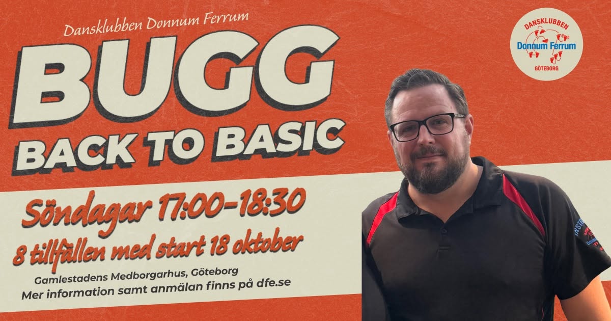 Back to Basics – Bugg 🕺 — SUN 18 OCT