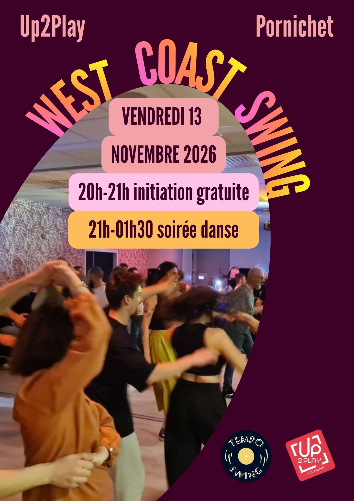 Soirée West Coast Swing — FRI 13 – SAT 14 NOV