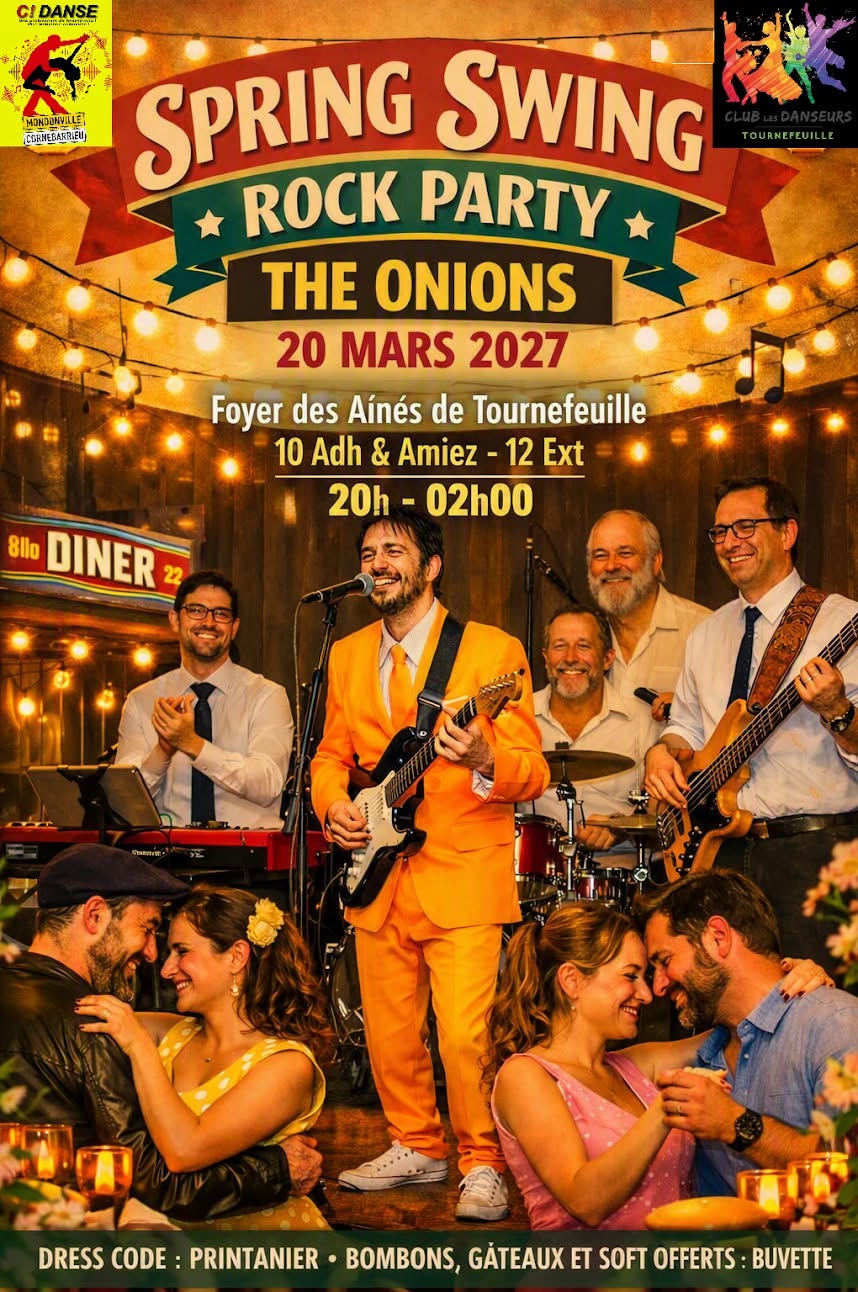 THE SPRING SWING & ROCK PARTY — SAT 20 – SUN 21 MAR 2027