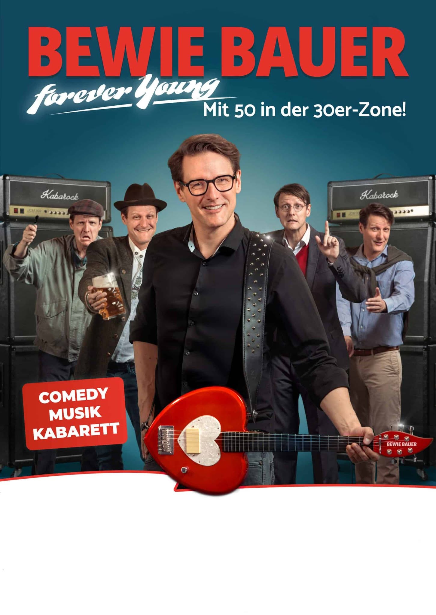 Bewie Bauer - „Forever Young – Mit 50 in der 30ger Zone — SAT 13 MAR 2027