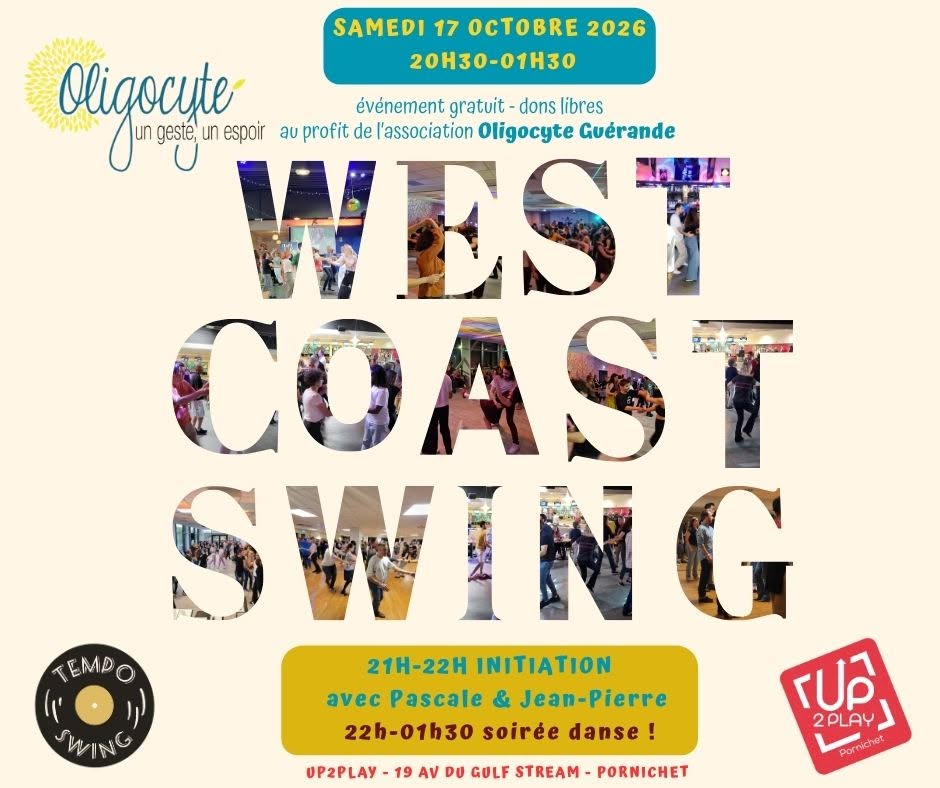 Soirée West Coast Swing — SAT 17 – SUN 18 OCT
