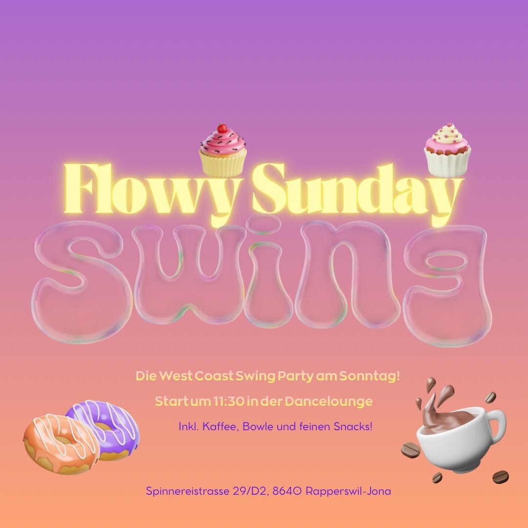 FLOWY SUNDAY SWING - Die Westie Party am Sonntag! — SUN 1 NOV