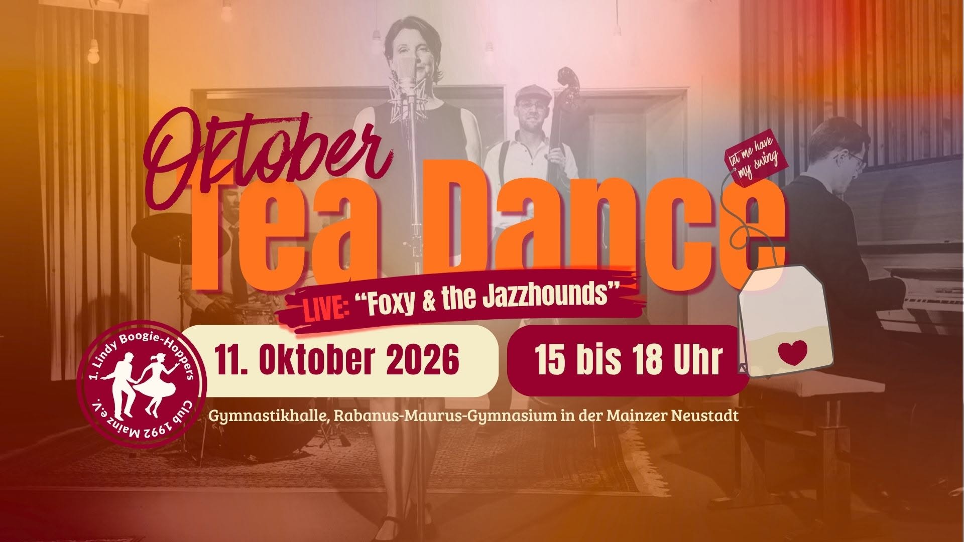 Oktober Tea Dance — SUN 11 OCT