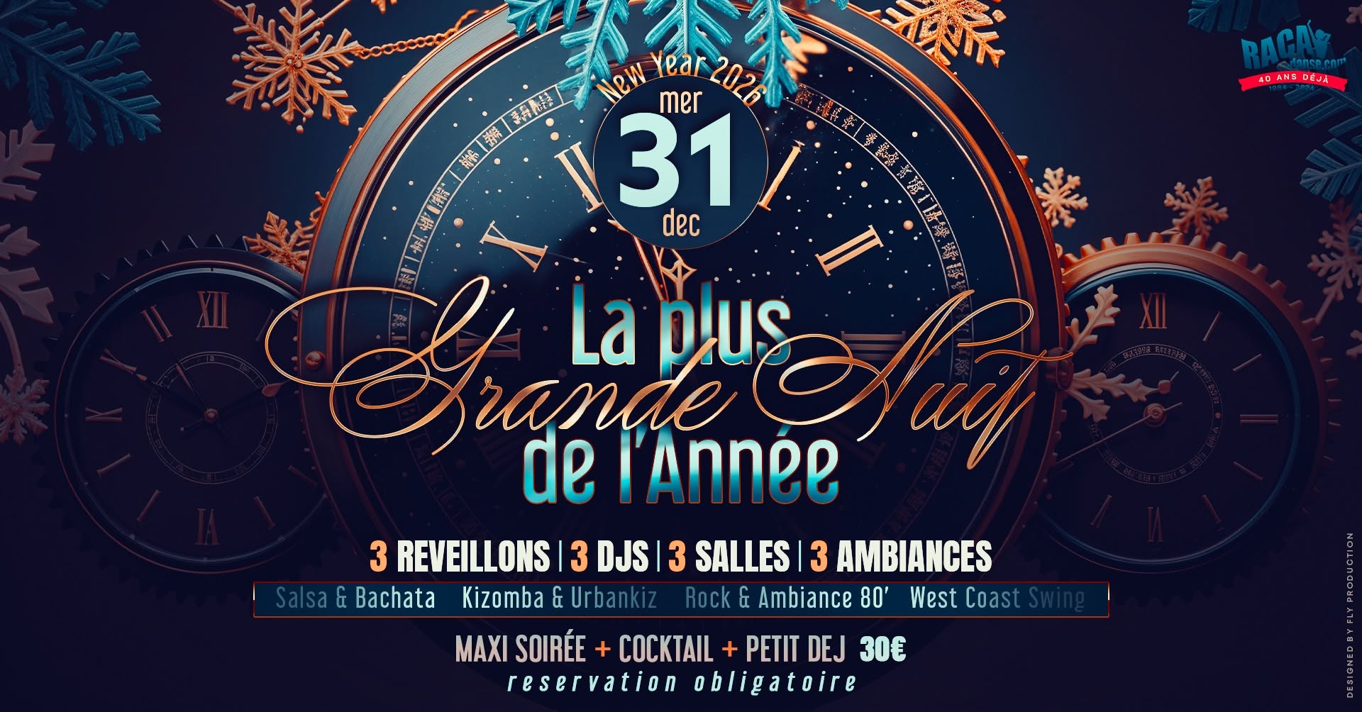Réveillon 🎼Soirée Dansante du 31 Décembre 2026 à Annecy,🎼 — THU 31 DEC – FRI 1 JAN 2027