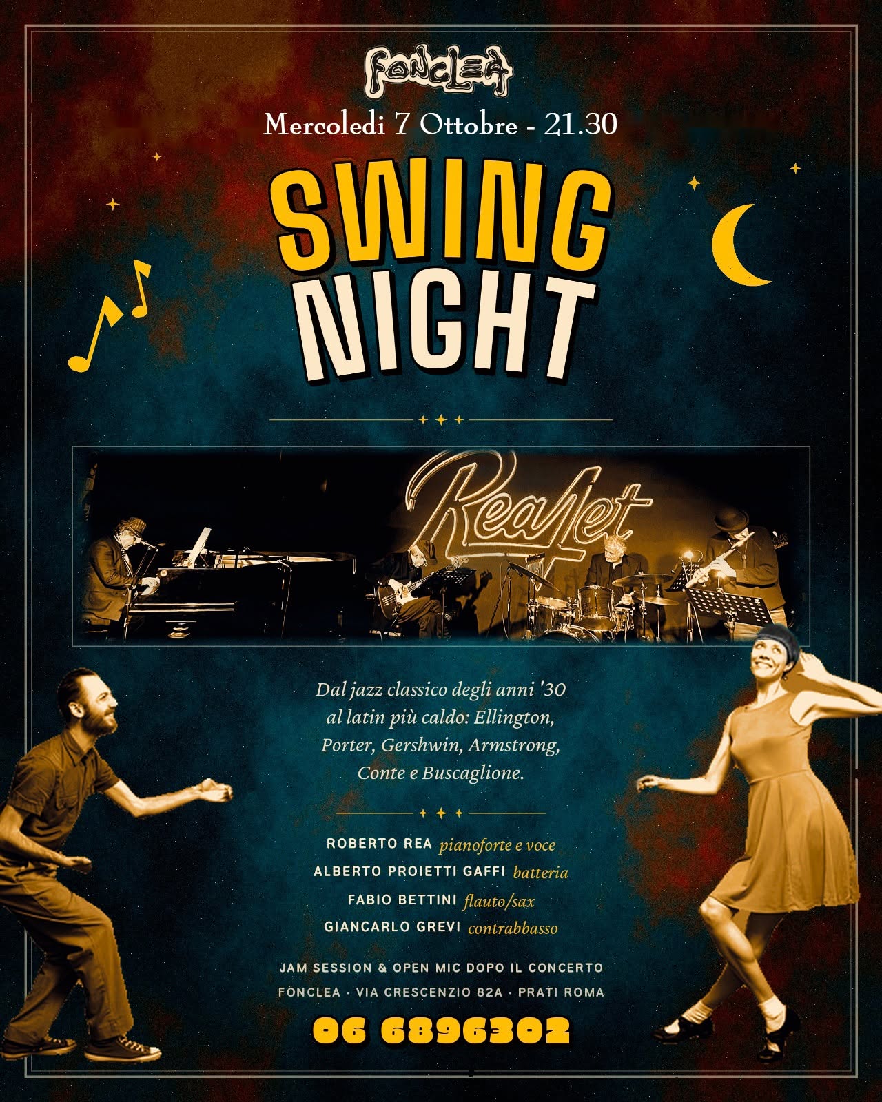 Swing Night - Rea 4et — WED 7 OCT
