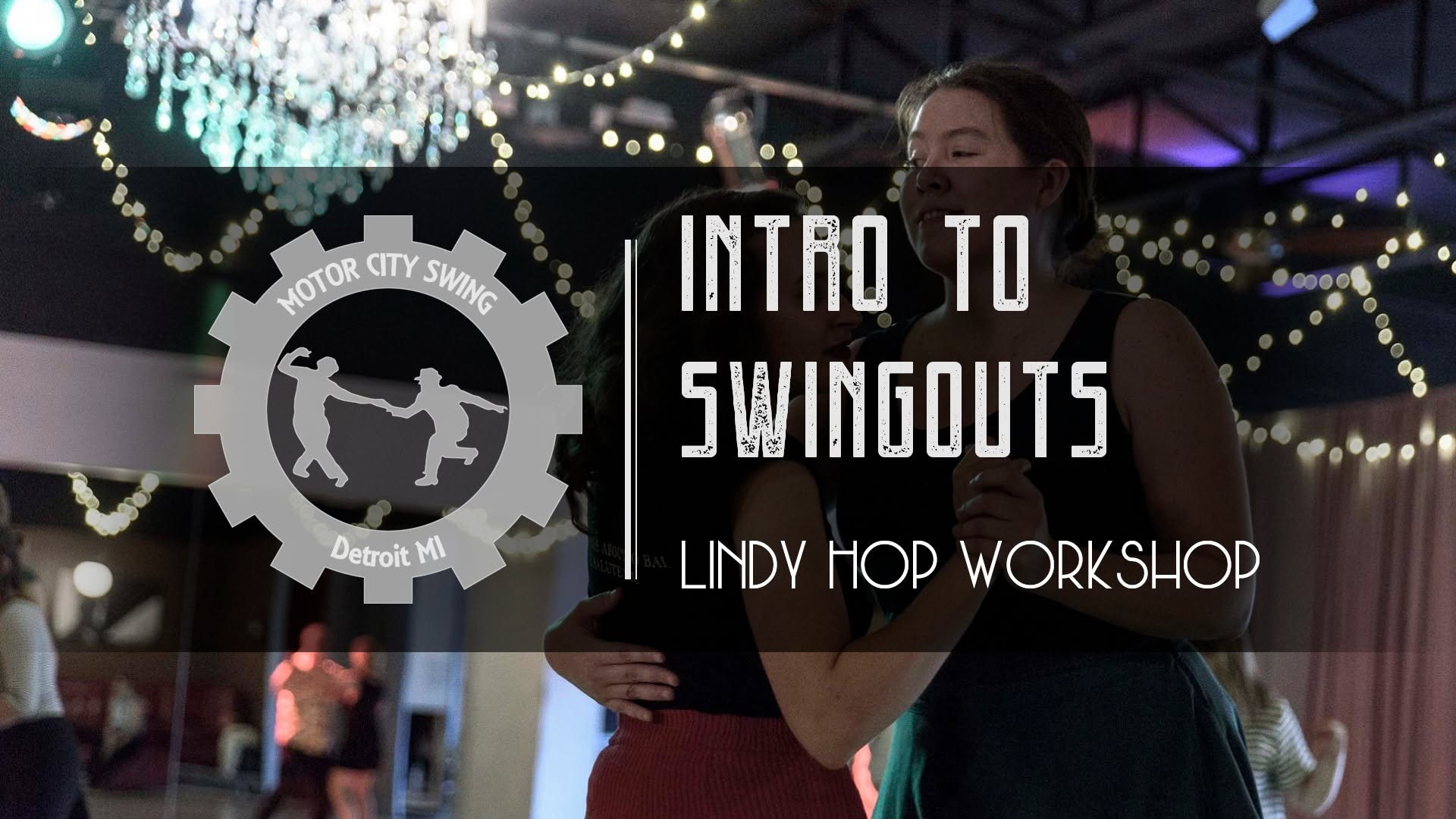 Intro to Swingouts: Lindy Hop Workshop at Second Saturday Swing — SAT 10 OCT
