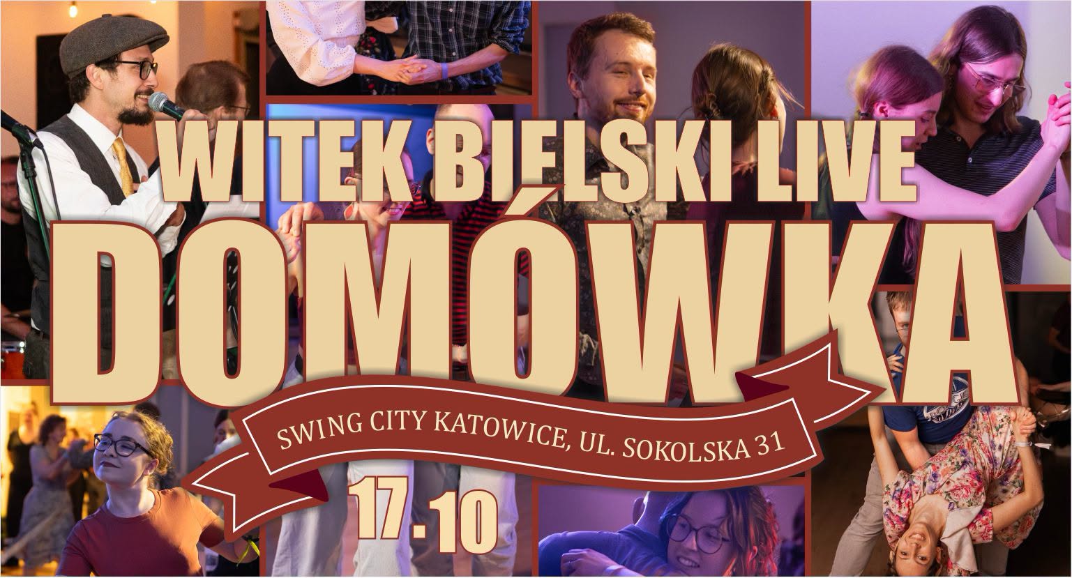 Domówka w Swing City 💃🏻🕺🏻 Witek Bielski Na Żywo — SAT 17 – SUN 18 OCT