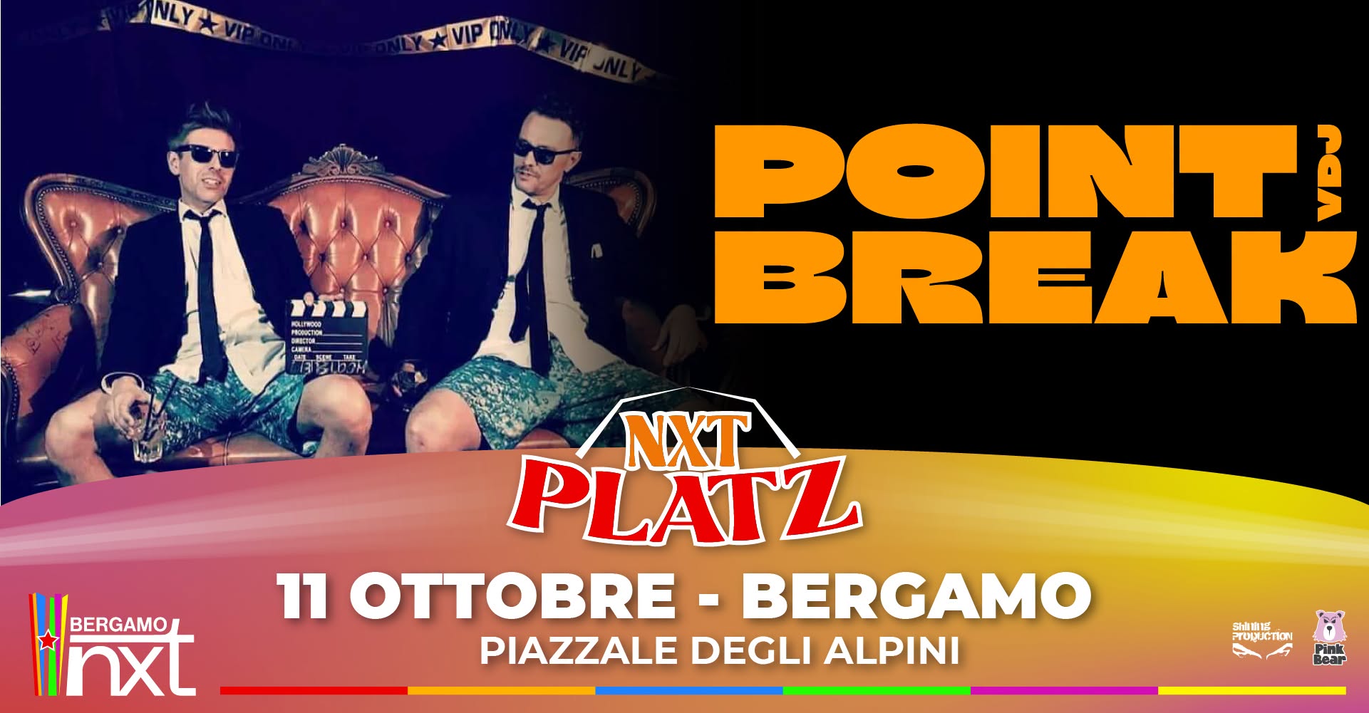 Point Break VDJ @ NXT Platz, Bergamo - 11 ottobre 2026 β SUN 11 OCT
